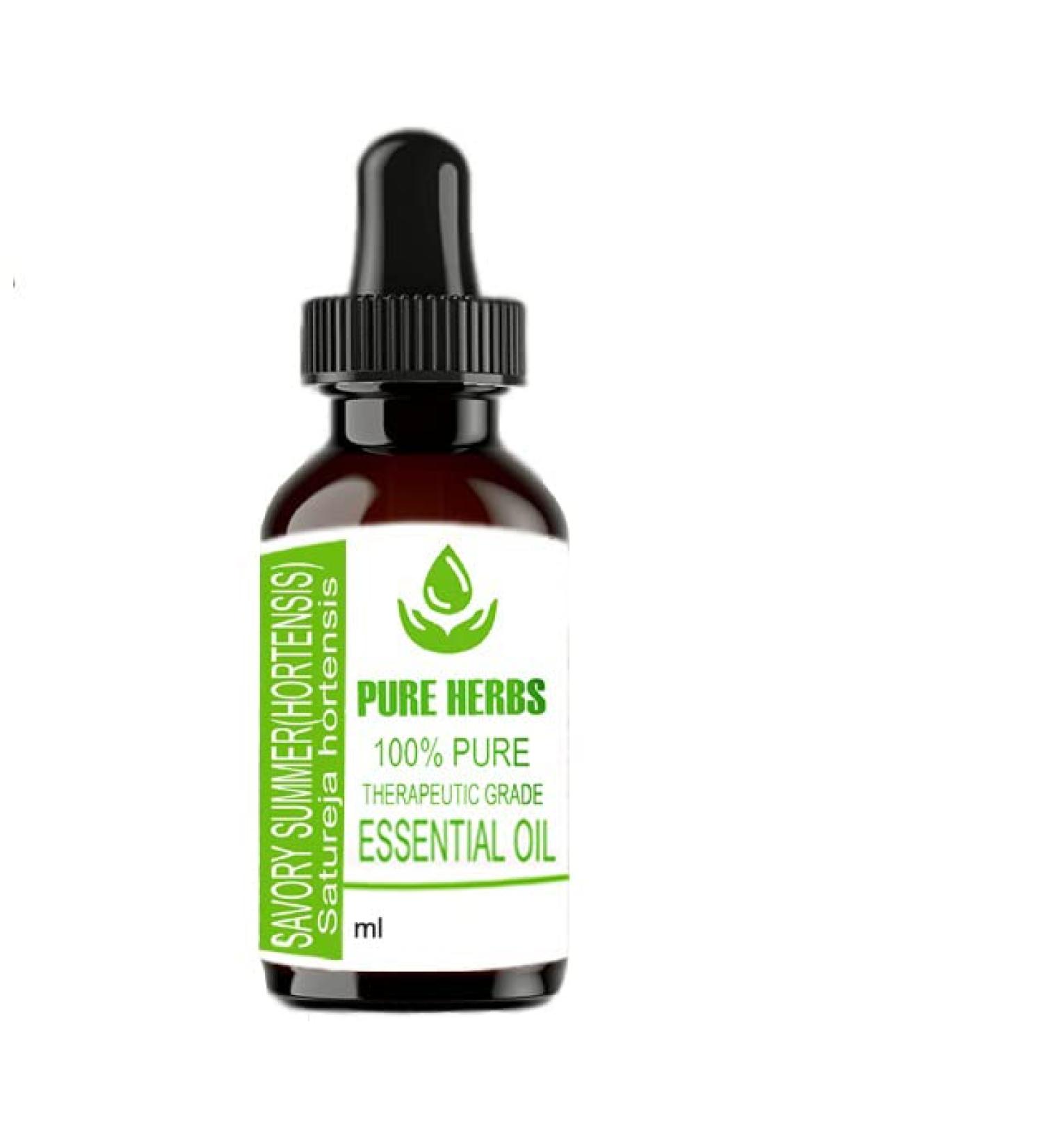 Pure Herbs Savory Summer Hortness Essential Oils (50 ml) - Satureja Hortnesis for Aromatherapy & Wellness | International Shipping Available - Buy Online on GoSupps.com