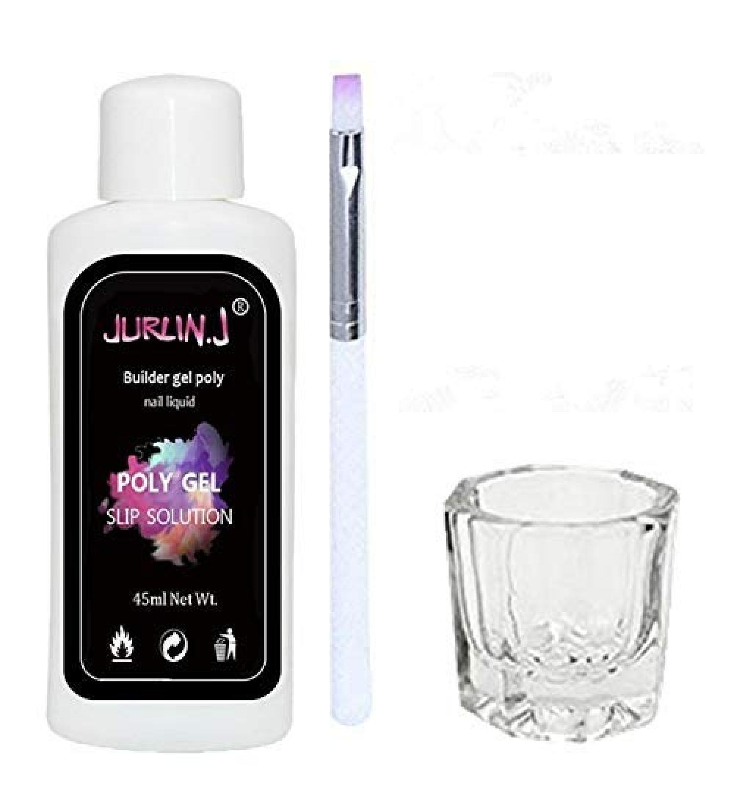 Magic Skin 45ml Anti-Stick Poly Gel Nail Liquid Slip Solution Kit - Buy Online on GoSupps.com