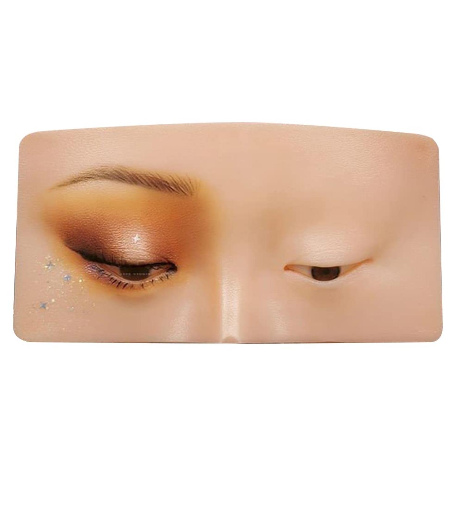Katutude Makeup Practice Board | Silicone Face & Eye Makeup Training Pad for Eyebrow & Eyeshadow Practice - Shop Internationally - Buy Online on GoSupps.com