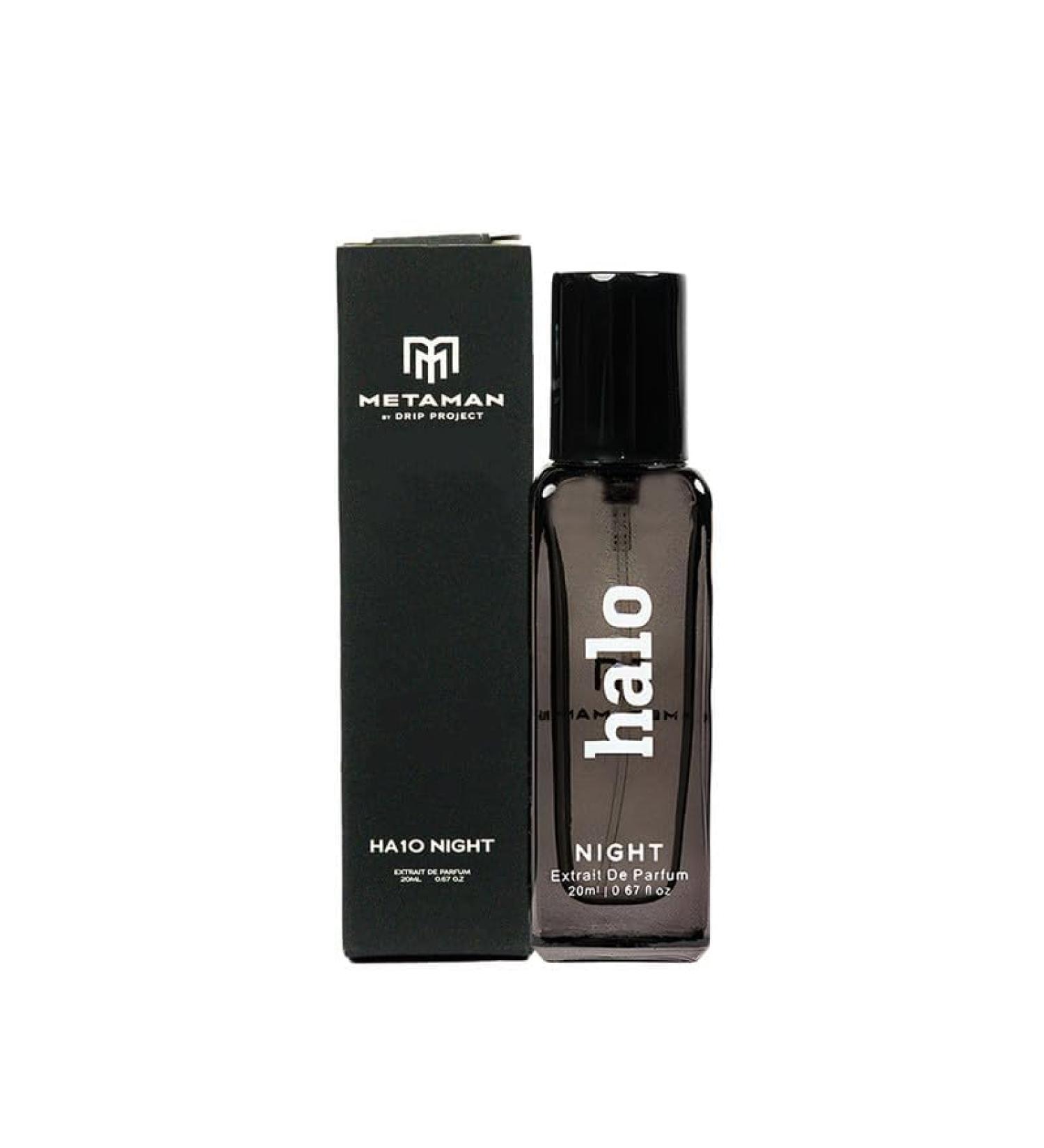 Metaman Night EDP Premium Perfume for Men 20 ml | Long-lasting Eau De Parfum | Intense & Mysterious Scent with Notes of Oud Patchouli and Dark Vanilla |Premium Scent - Buy Online on GoSupps.com