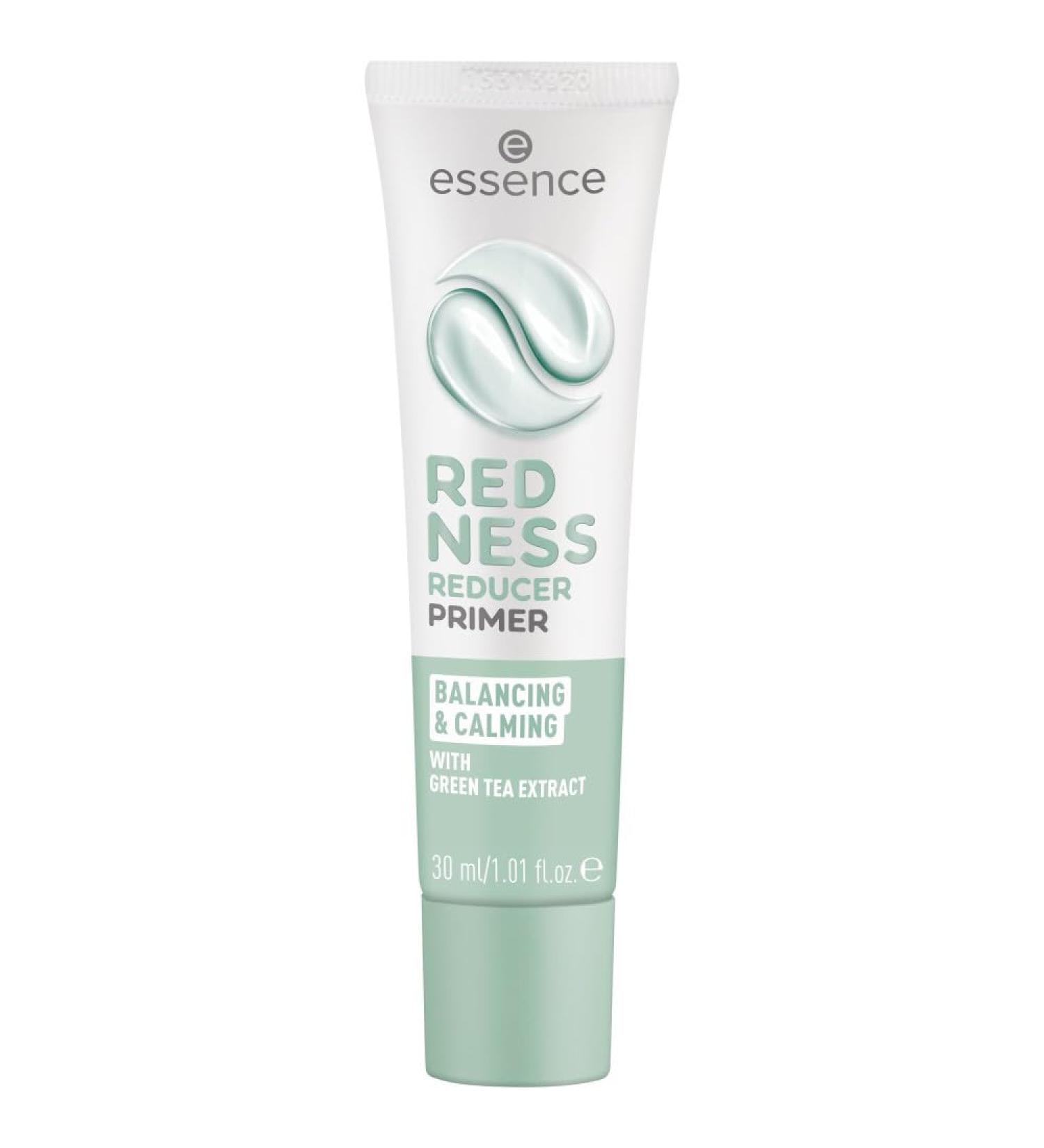 Essence Redness Reducer Primer - Soothing Green Primer for Pore Minimizing Vegan & Alcohol-Free (30ml) - Buy Online on GoSupps.com