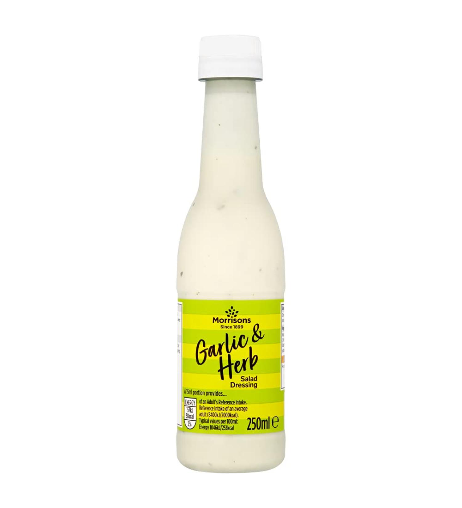 Morrisons Garlic & Herb Dressing 250ml