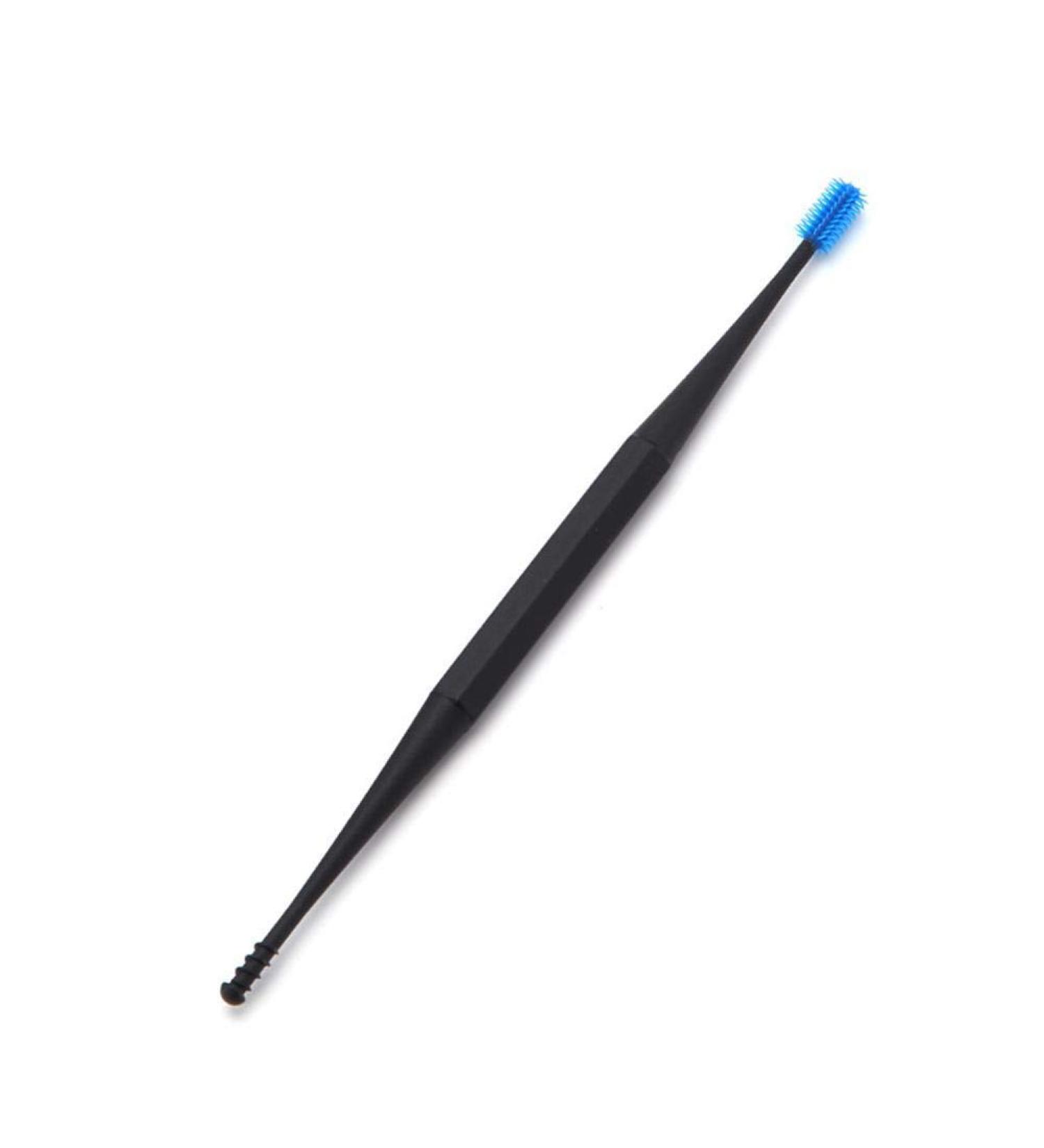 Earwax Removal Kit - Spiral Ear Wax Removal Tool with Soft Brush and Stainless Steel Ear Picker - Blue - Buy Online on GoSupps.com