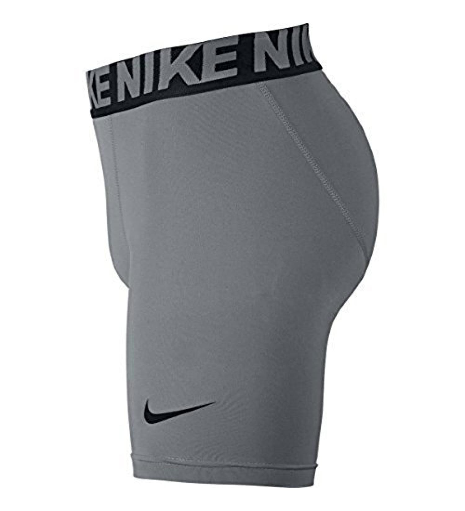 Nike Base Layer DriFIT Shorts  Boys 820, Gray (Size: small)