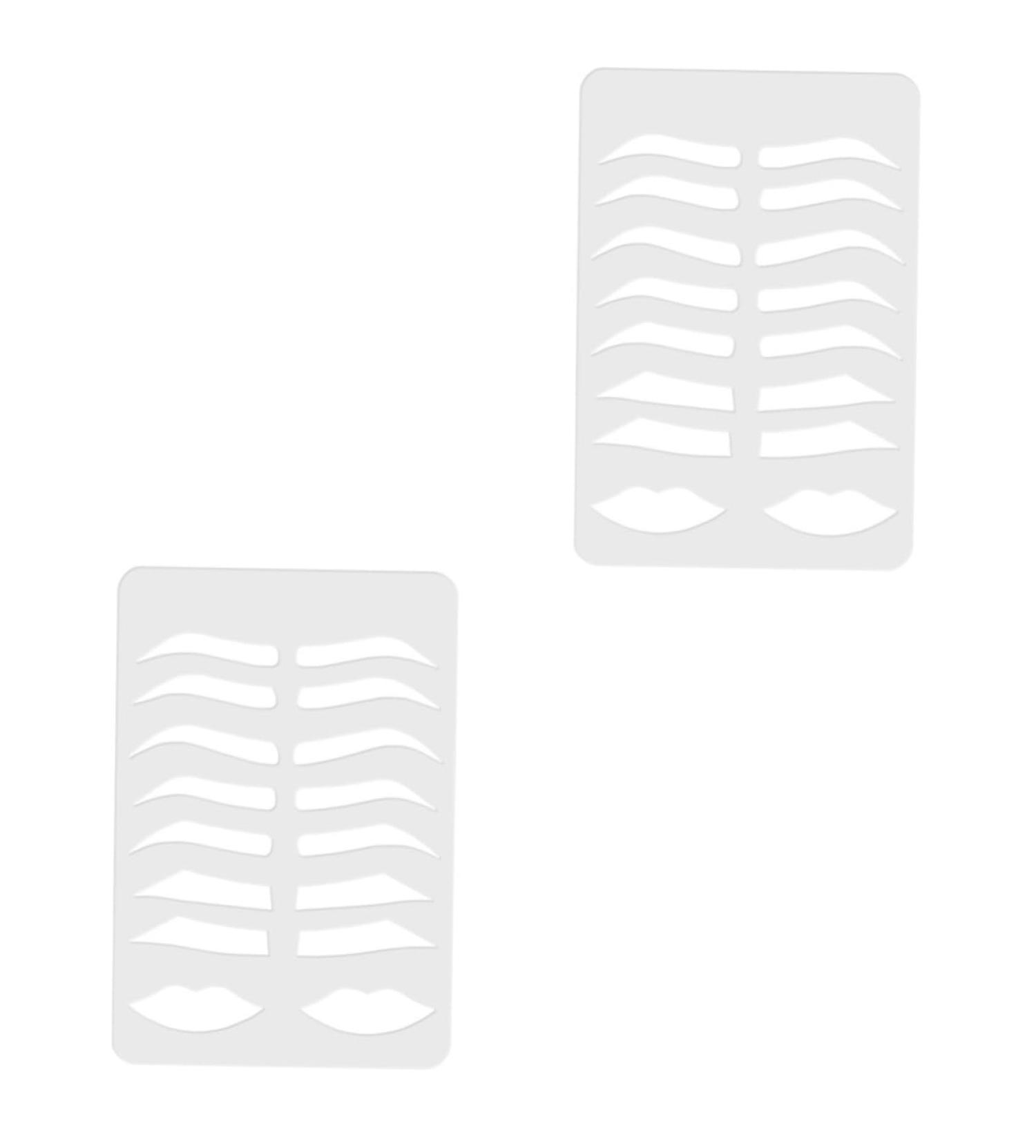 Balacoo 2pcs Tool Stencil Shaping Lip Shape Practical Women for Template Drawing Draw Practice Board Shaper 1 count (Pack of 1) Transparentx2pcs - Buy Online on GoSupps.com