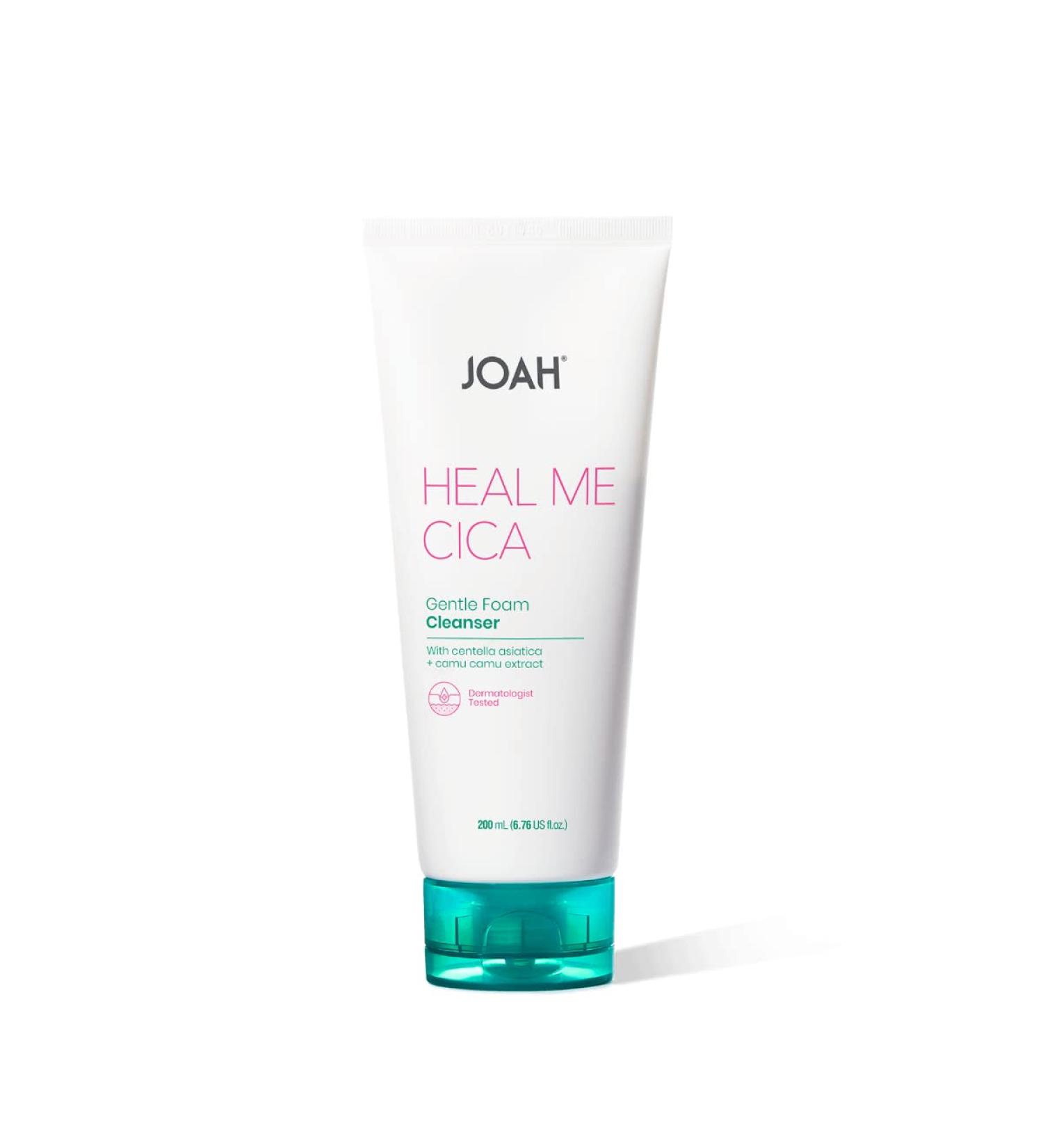 JOAH Heal Me CICA Gentle Foam Cleanser 6.76 oz - Centella Asiatica, Camu Camu Extract, pH Balanced - Sensitive Skin Face Wash - Cruelty-Free Korean Skincare - Buy Online on GoSupps.com