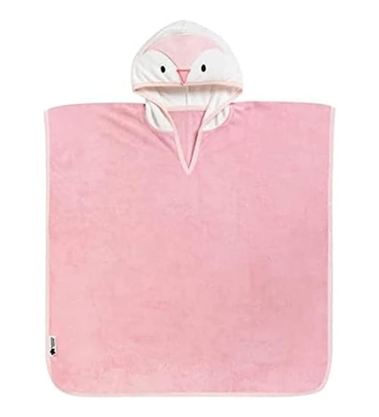 Tommee Tippee Splashtime Penny the Penguin Hooded Poncho Towel | Super Soft & Highly Absorbent Microfibre | Hypoallergenic | 2-4 Years - Buy Online on GoSupps.com