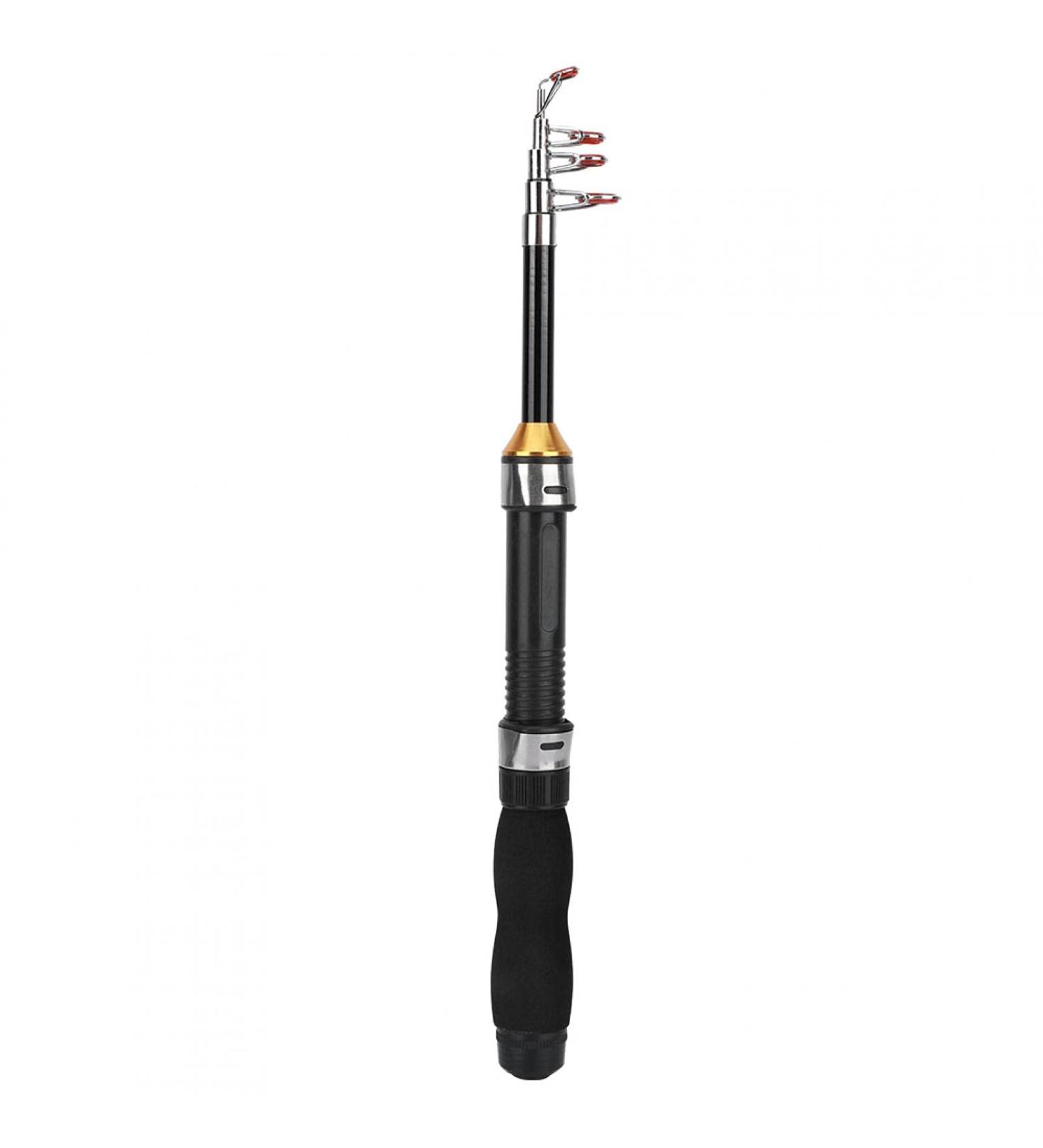 VGEBY Mini Telescopic Fishing Rod - Portable Short 2.3M Sea Fishing Pole for International Adventures - Buy Online on GoSupps.com