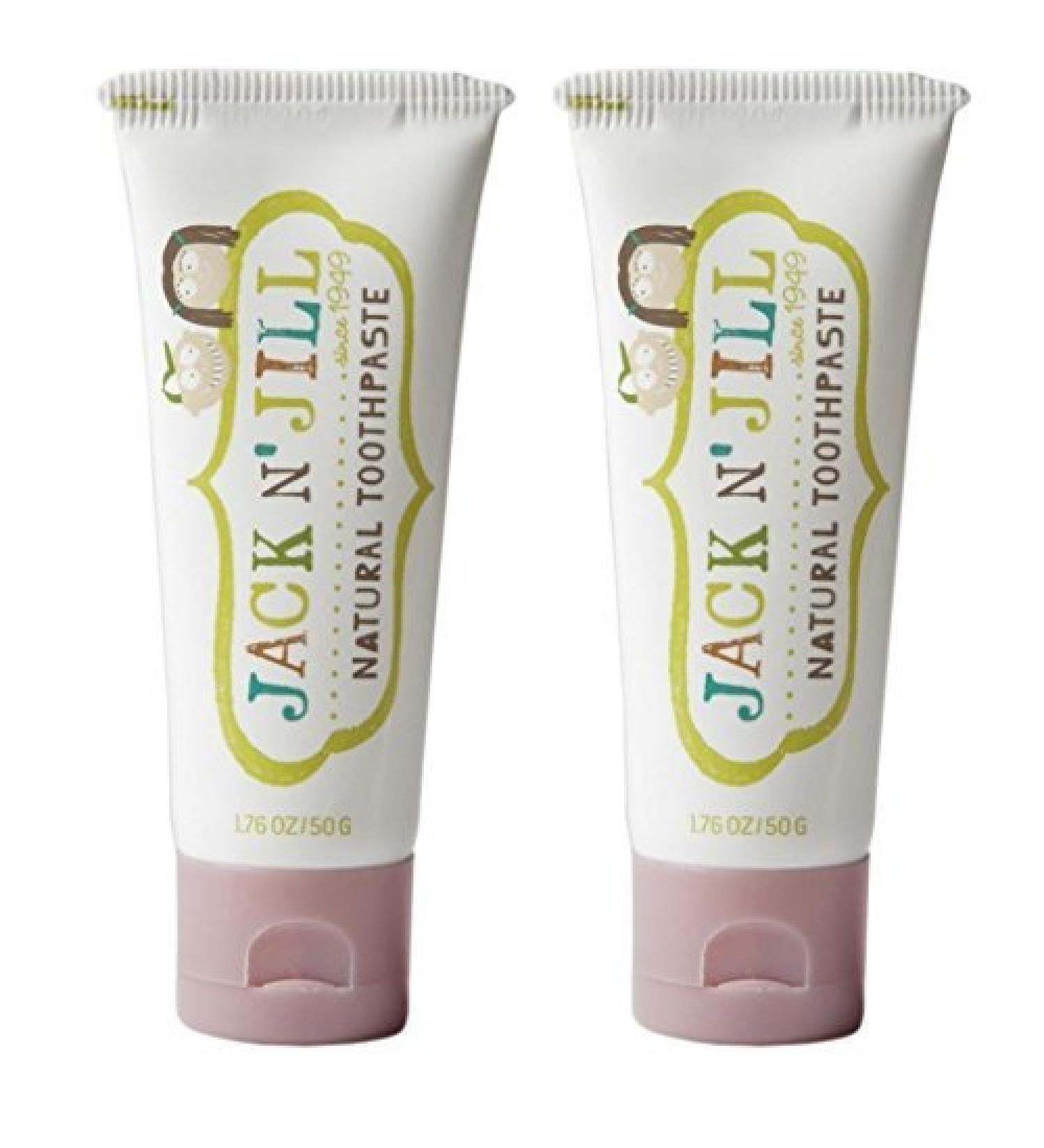 Jack N' Jill Natural Toothpaste Raspberry 1.76oz (Pack of 2) by Jack N' Jill