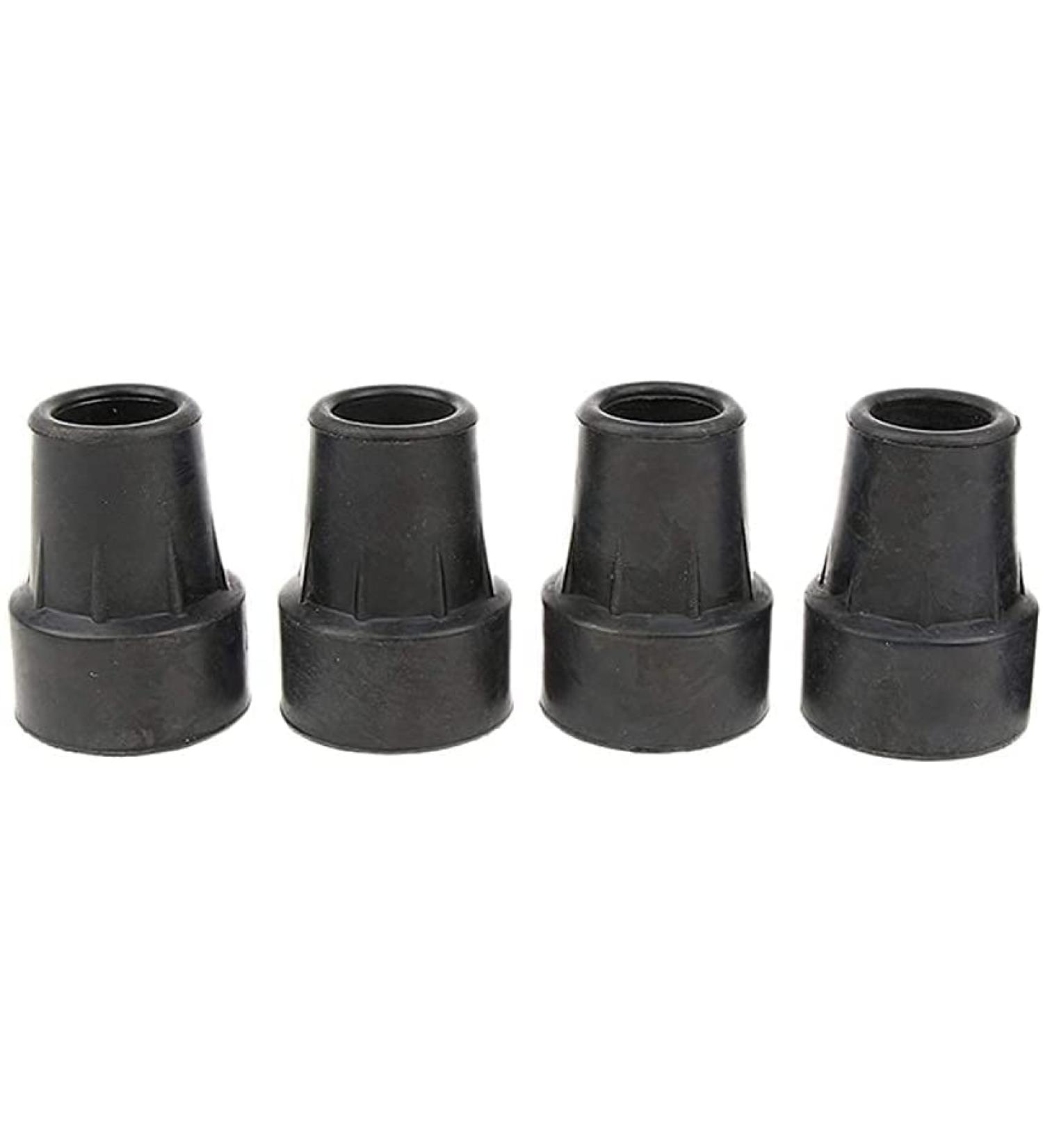 4 Pcs Walking Stick Canes Crutch Pads Rubber Heavy Duty Ferrule End Bottom Compatible with Elder or Disabled Present 19 Mm A - Buy Online on GoSupps.com