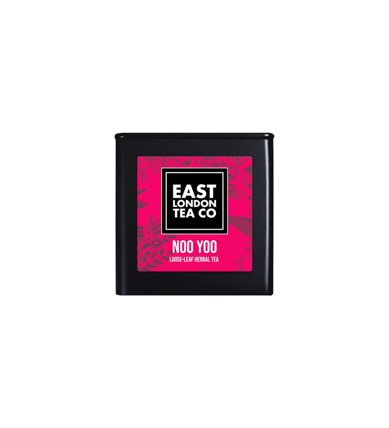 East London Tea Co. - NOO YOO Loose Leaf Detox Tea | Mix of Natural Herbs | 100% Natural Ingredients (60g Tin) - Buy Online on GoSupps.com