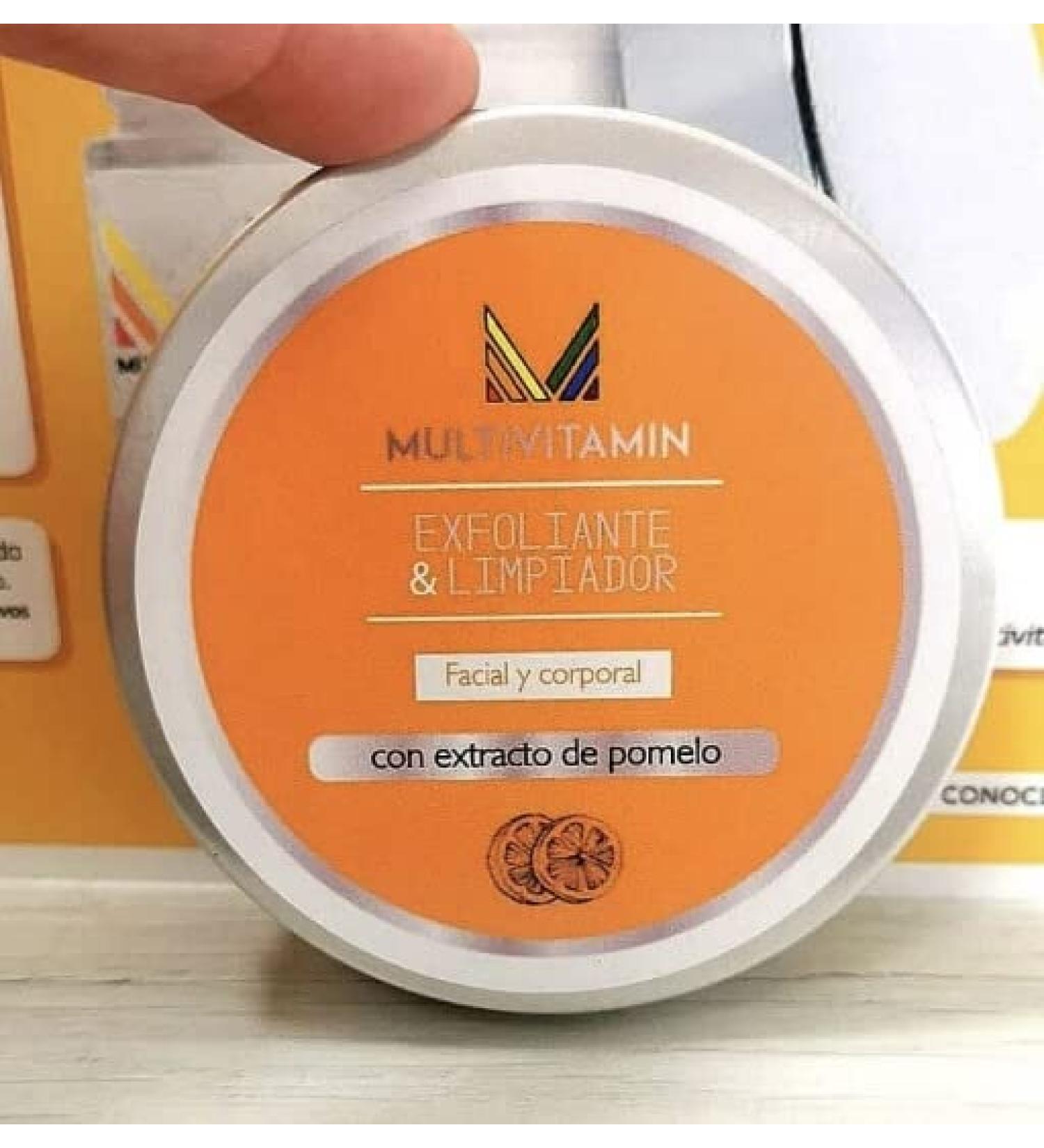 Cremas Multivitamin UNISEX GRAPEFRUIT SUGAR AND SALT FACIAL SCRUB 100 GR - Buy Online on GoSupps.com