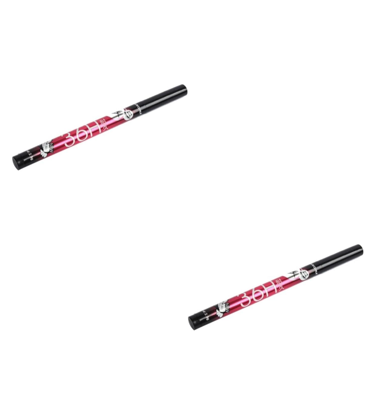 Beavorty 2pcs Eyeliner Pencil Waterproof Liquid Eyeliner Eyeline Liquid Pencil No Smudge Makeup 1 count (Pack of 1) As Shownx2pcs - Buy Online on GoSupps.com
