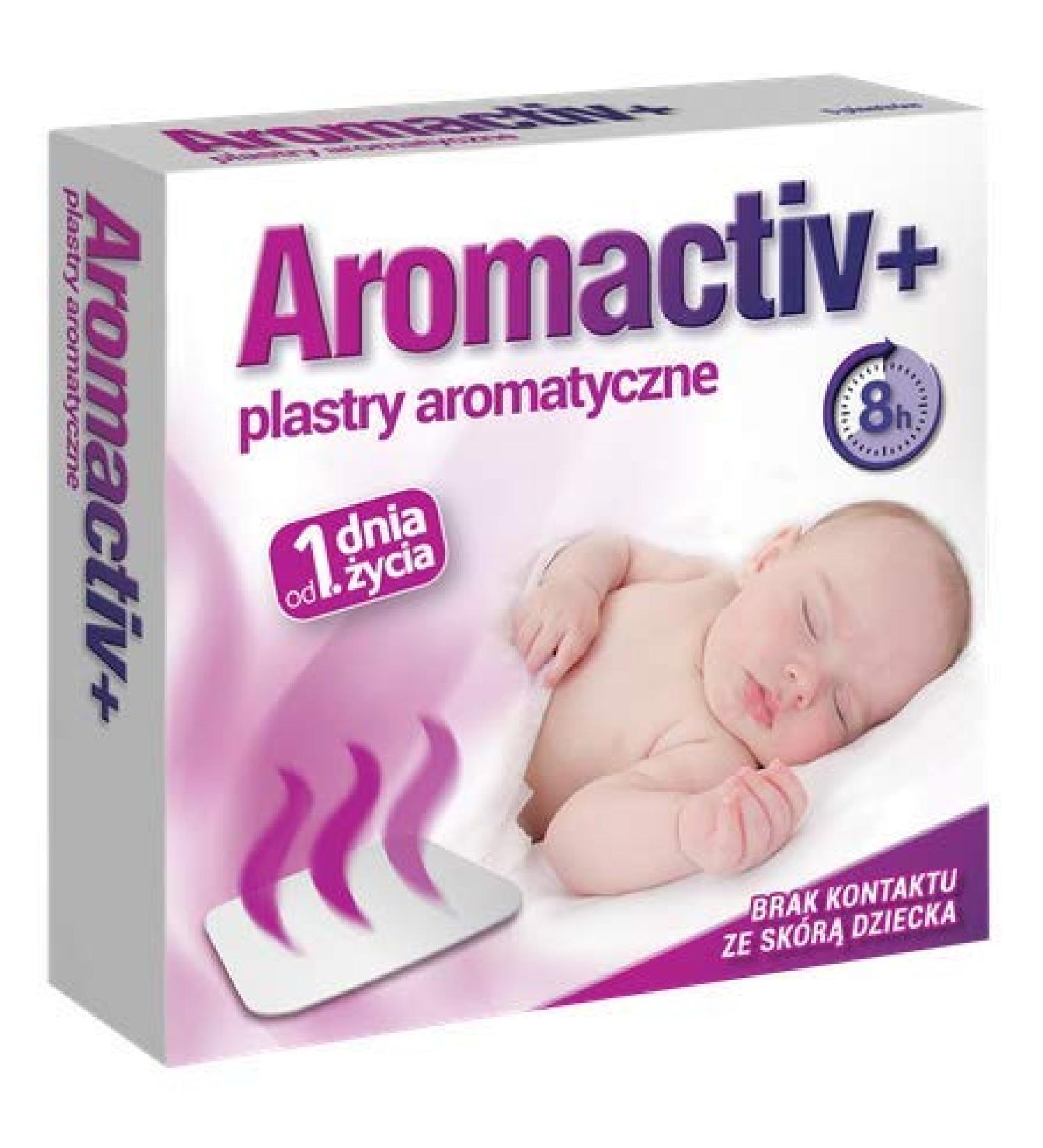 Aromactive Patches - 5 Patches - Adhesive Tape Contain Essential Oils That Work Antiseptic cleares "stuffy Nose" (restores Nose Patency) facilitate Breathing.