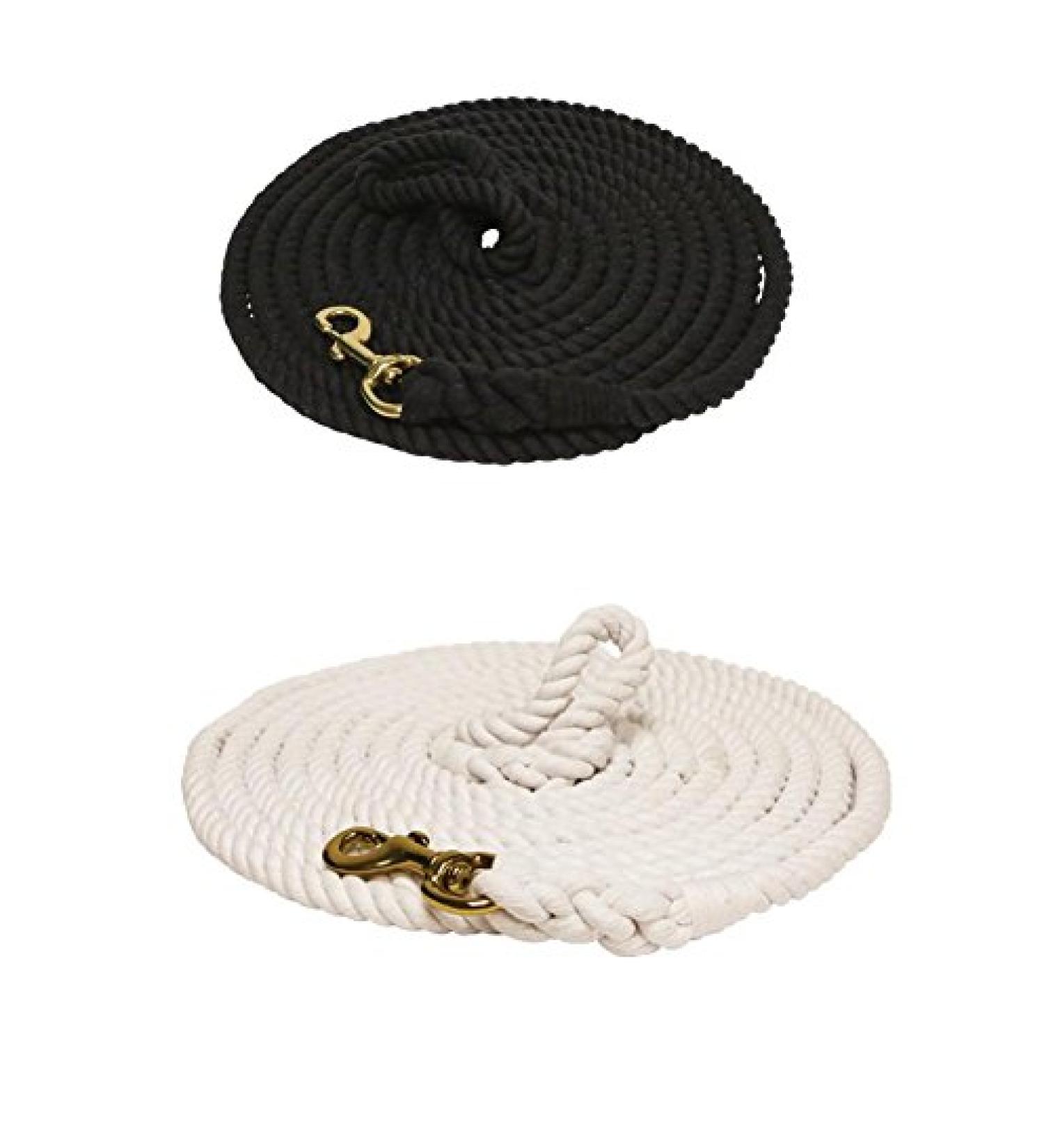 Partrade Trading Corporation 25ft Cotton Lunge with 1 1/8in Bolt Snap