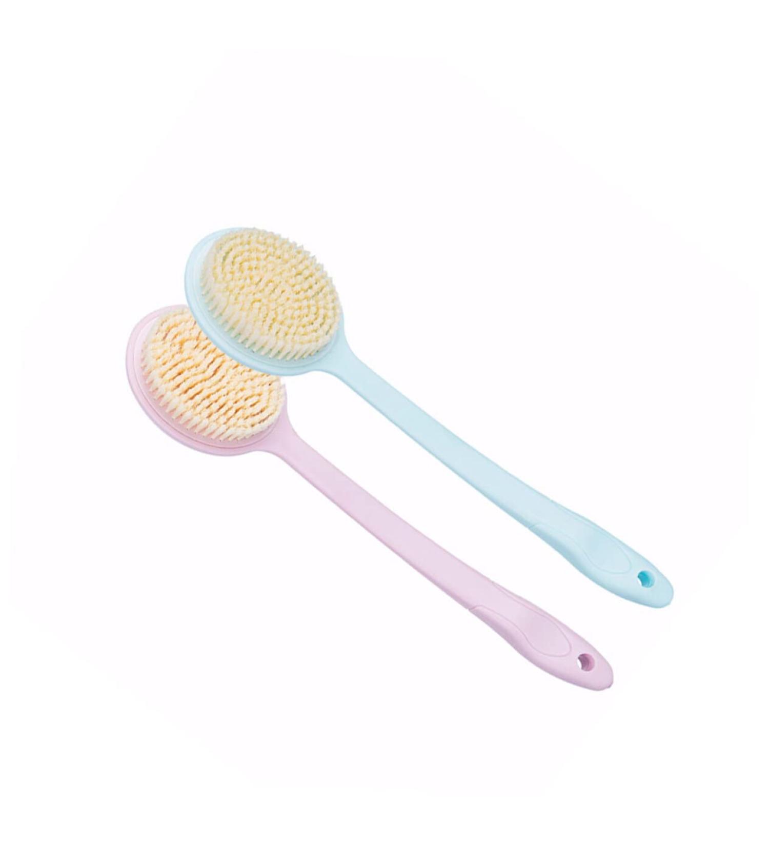 2pc Healeved Bath Scrubber Set - Soft Body Brush for Shower & Bath - Buy Online on GoSupps.com