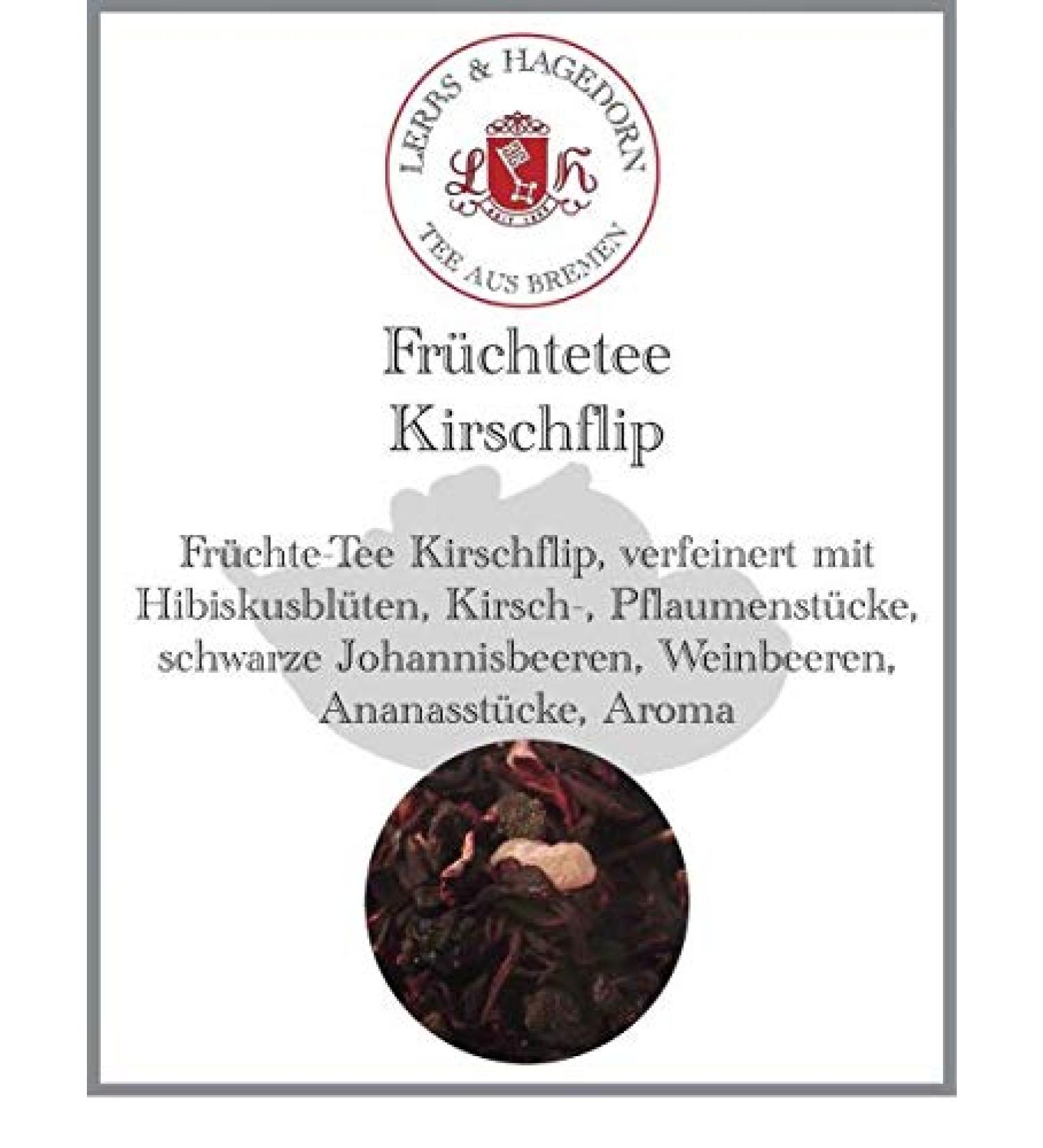  Lerbs & Hagedorn Cherry Fruit Tea - 250g - Buy Online on GoSupps.com