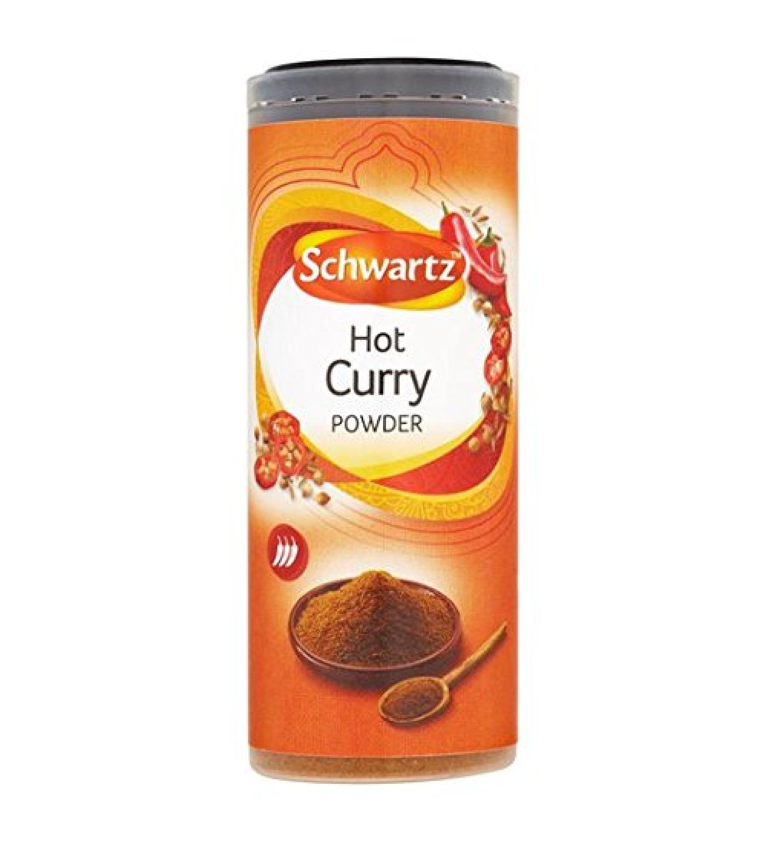 Schwartz Schwartz Hot Curry Drum 85g