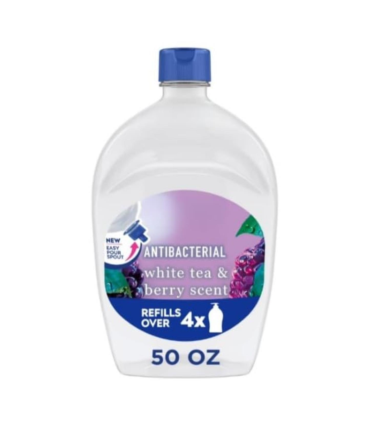 Liquid Hand Soap Refill White Tea & Berry Scent 50 fl oz