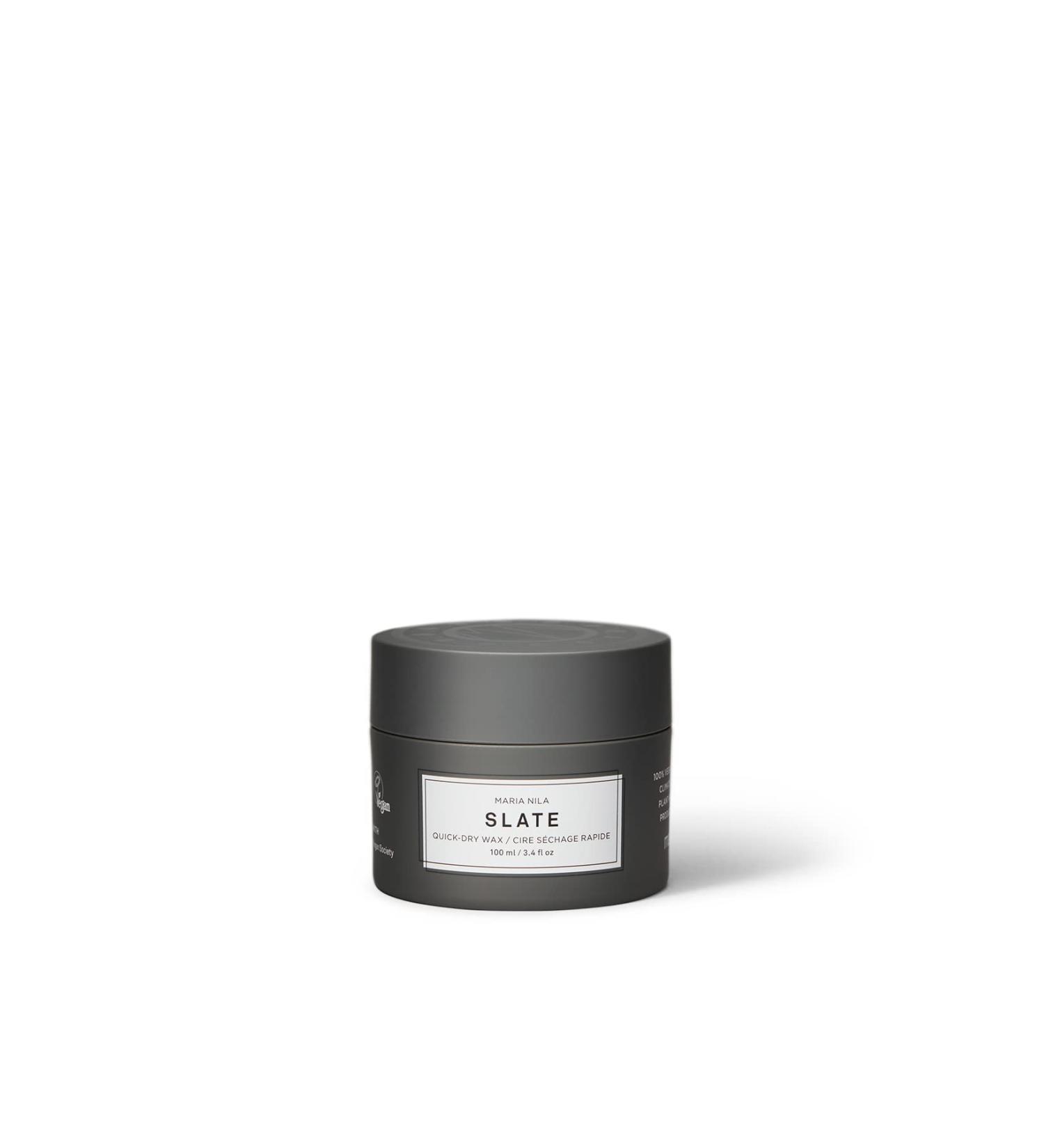 Maria Nila Hair Wax Slate - Strong Hold 5/5 for Short Hairstyles | 100% Vegan Sulfate & Paraben Free | 3.4 Fl Oz - Buy Online on GoSupps.com