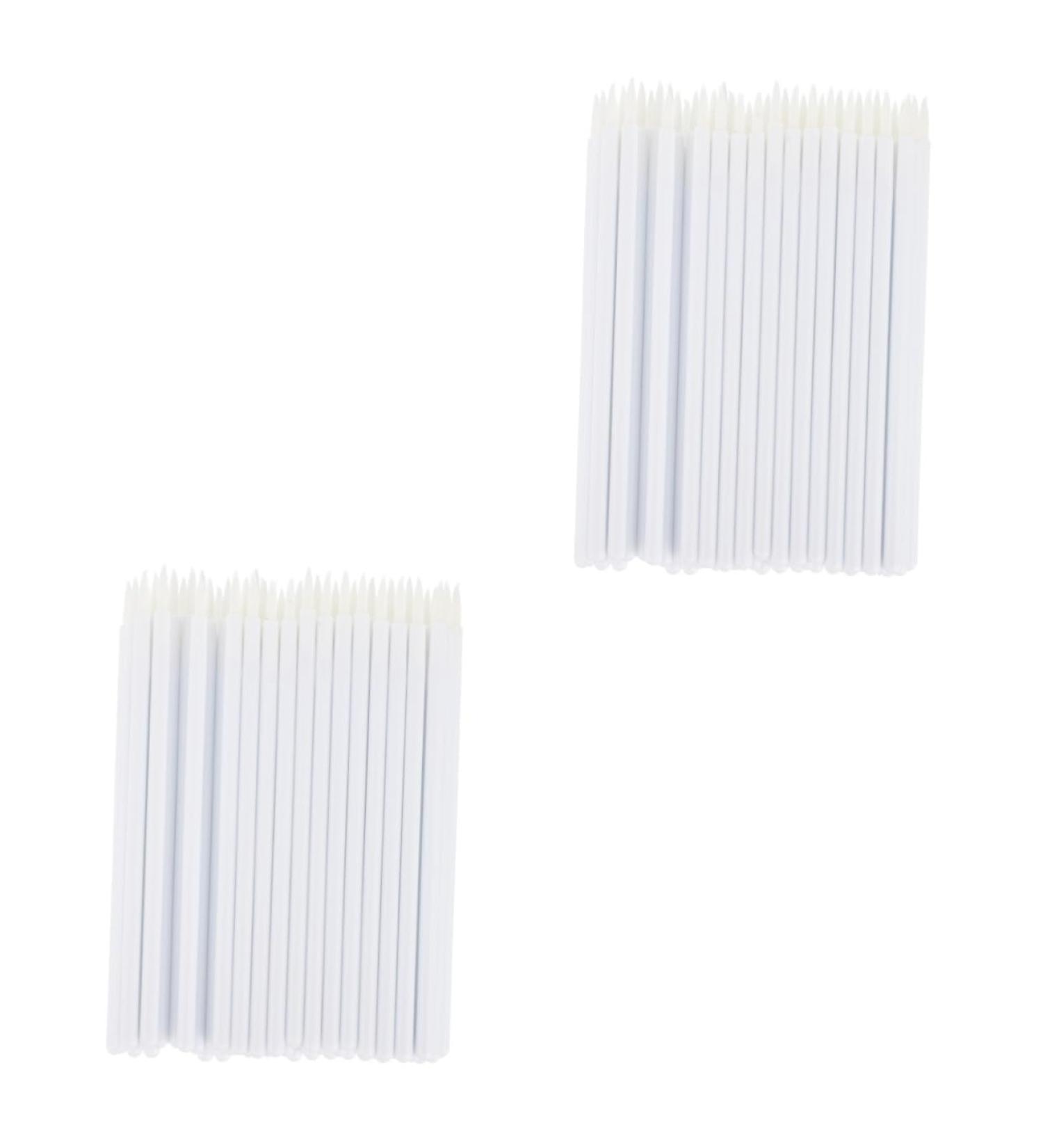 NOLITOY 200 Pcs Disposable Eyeliner Brush Makeup Eye Tool Makeup Brush Applicator Mini Eyeliner Brush Cosmetic Eye Brush Eyeliner Applicator Eyeliner Fiber Brush Eye Makeup Brush 9x6.5cmx2pcs Whitex2pcs - Buy Online on GoSupps.com