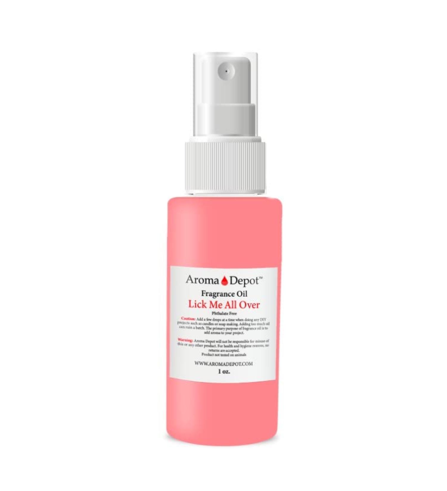 1 oz Lick Me All Over Body Spray - Pure Uncut Fragrance Oil for Aromatherapy | Long-Lasting Skin Perfume - Buy Online on GoSupps.com