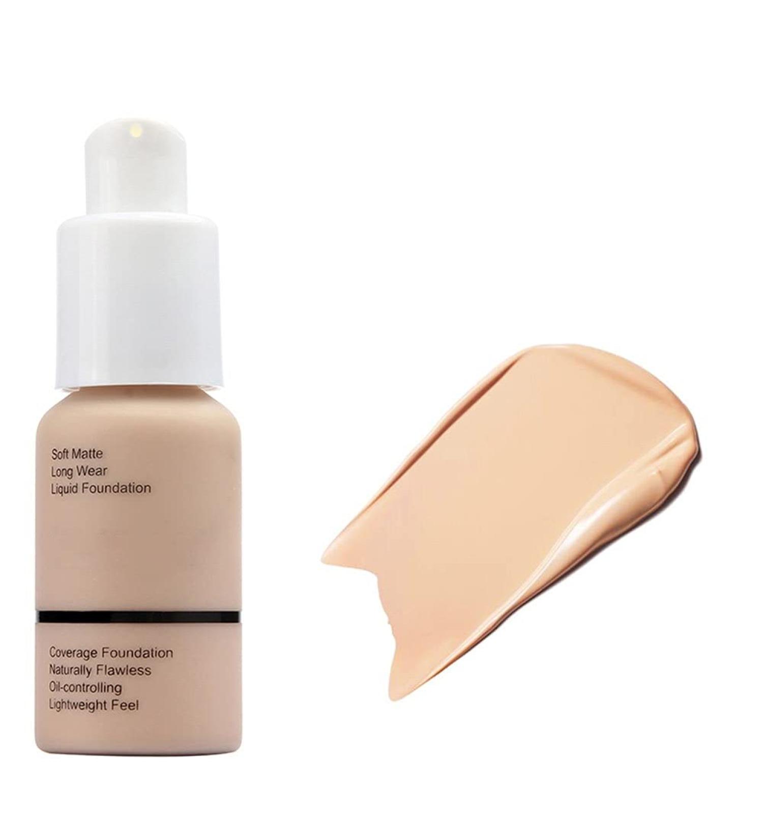 Allbesta Liquid Matte Concealer Primer - Oil Control Full Coverage Foundation 35ml #102 Nude | International Shipping Available - Buy Online on GoSupps.com