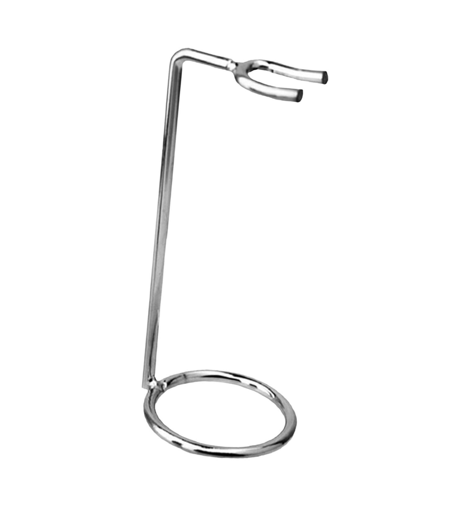 Folpus Shaving Stand for Razor Planes | Travel Shaving Rack & Gift Storage | Silver Razor Accessories & Brush Holder - Buy Online on GoSupps.com