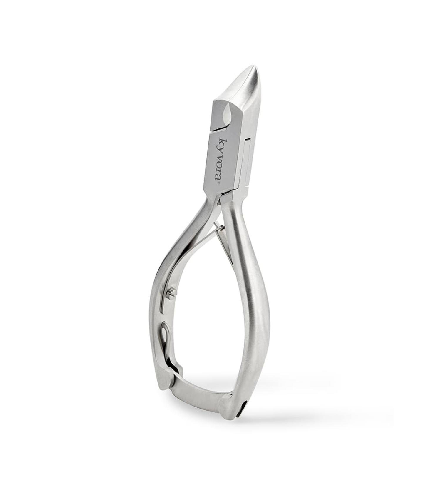 KYVORA Professional Hard Toenail Nipper Pedicure Podiatry with Safety Tip