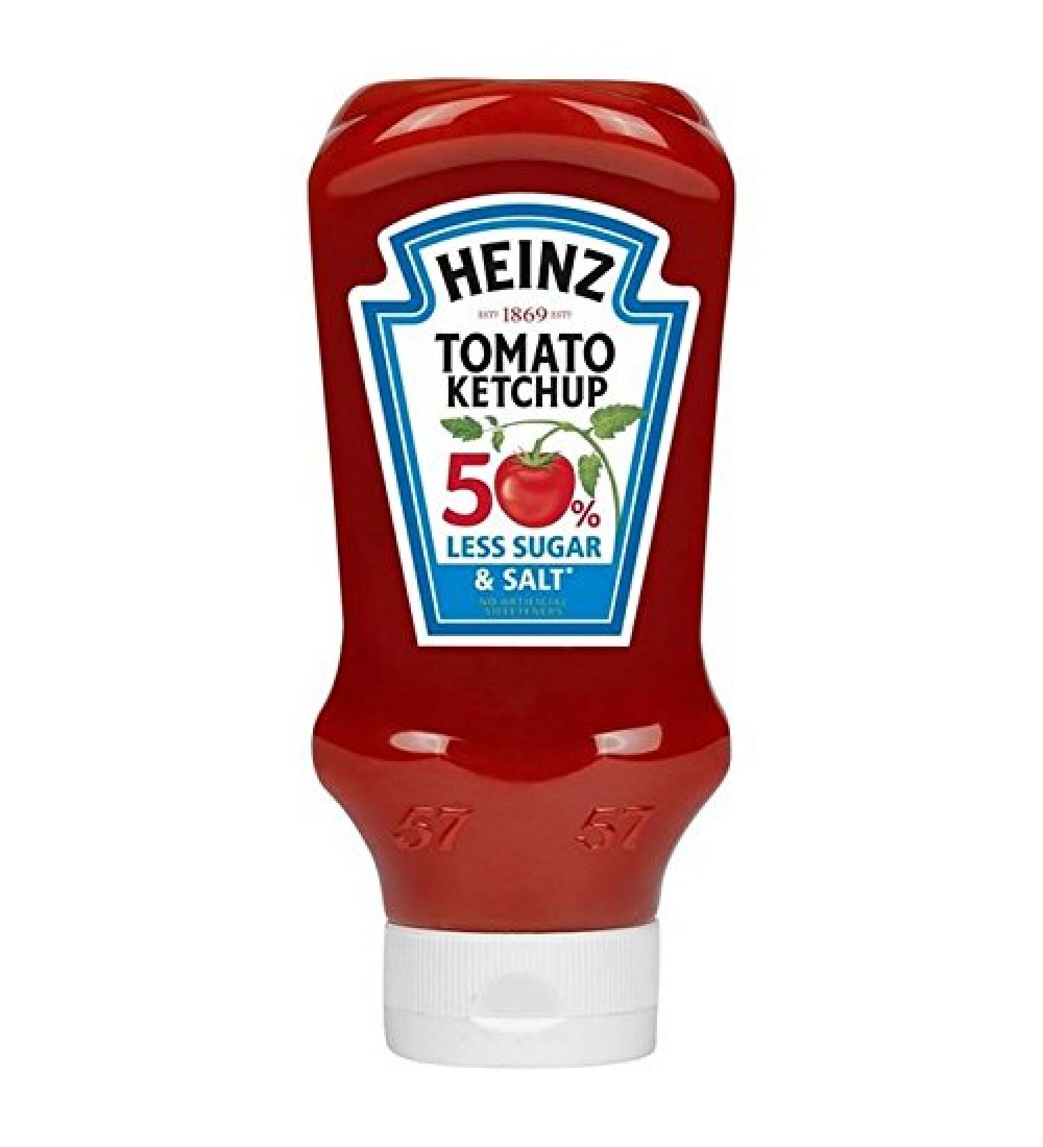 HEINZ Heinz Ketchup Sugar and 50% Less Salt 605 ml