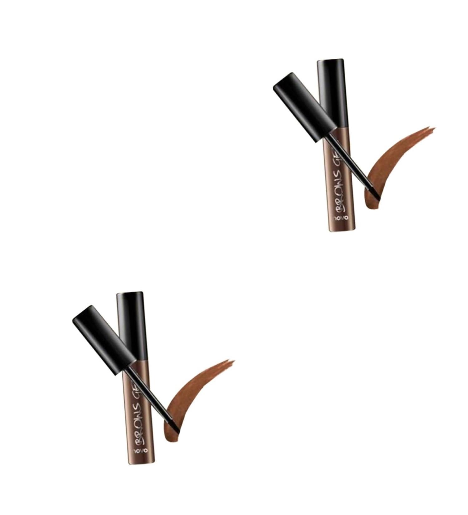 FOMIYES 2pcs Brow Pencil Pen Eye Brow Gel Gel Cream No Smudge - Buy Online on GoSupps.com