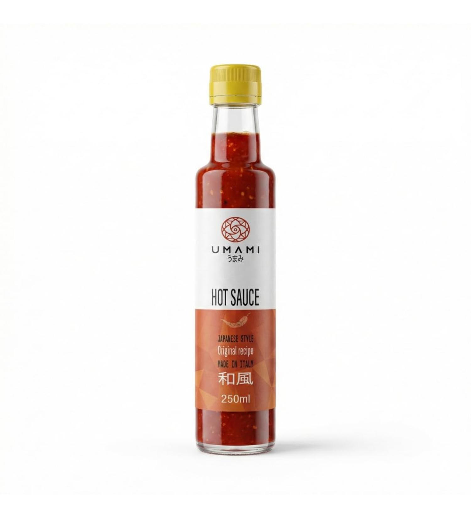 Umami Hot Sauce 250ml - Japanese Sriracha - Sauce Piquante aux Piments Ferment s - Piquant Moyen - Sans Conservateurs ni Colorants - Id al pour Sushi et Viande - Buy Online on GoSupps.com
