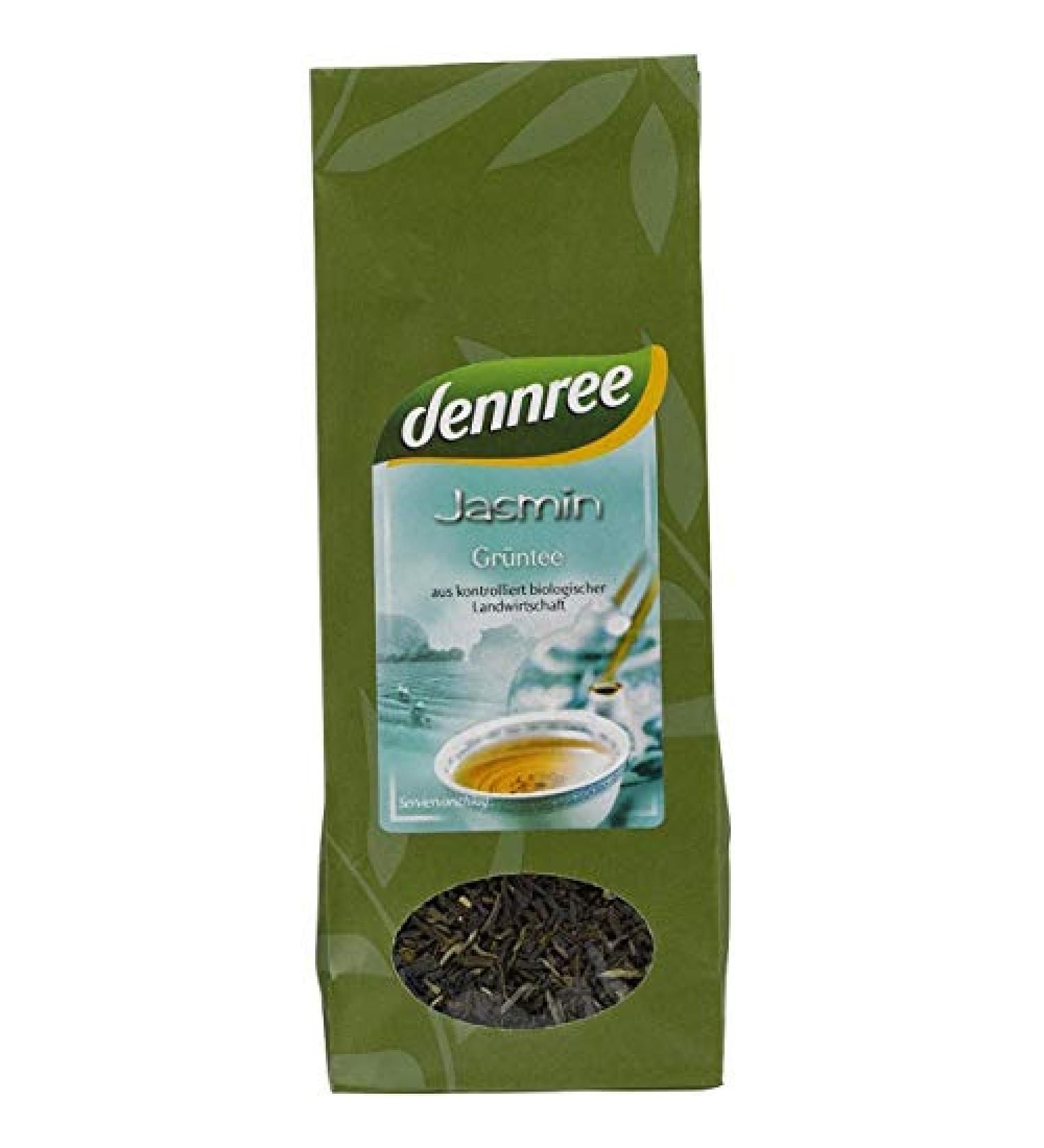 dennree dennree China Jasmine Green Tea 100g Organic