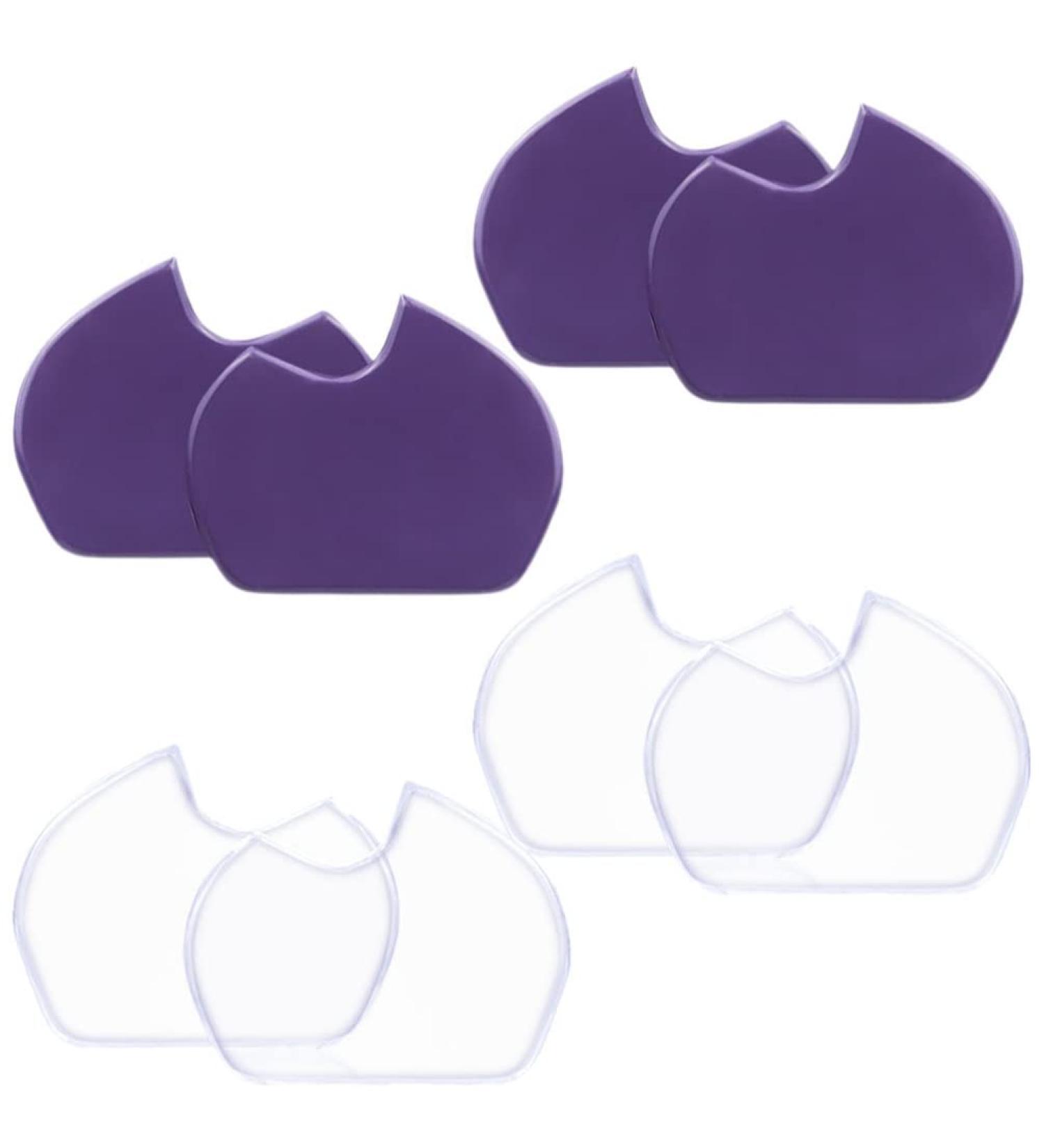 FOMIYES Half Size Foot Pads - Metatarsal Cushion & Adjustable Shoe Filler Inserts for High Heels & Pumps - Non-Slip Gel Insoles (4 Pairs - Buy Online on GoSupps.com