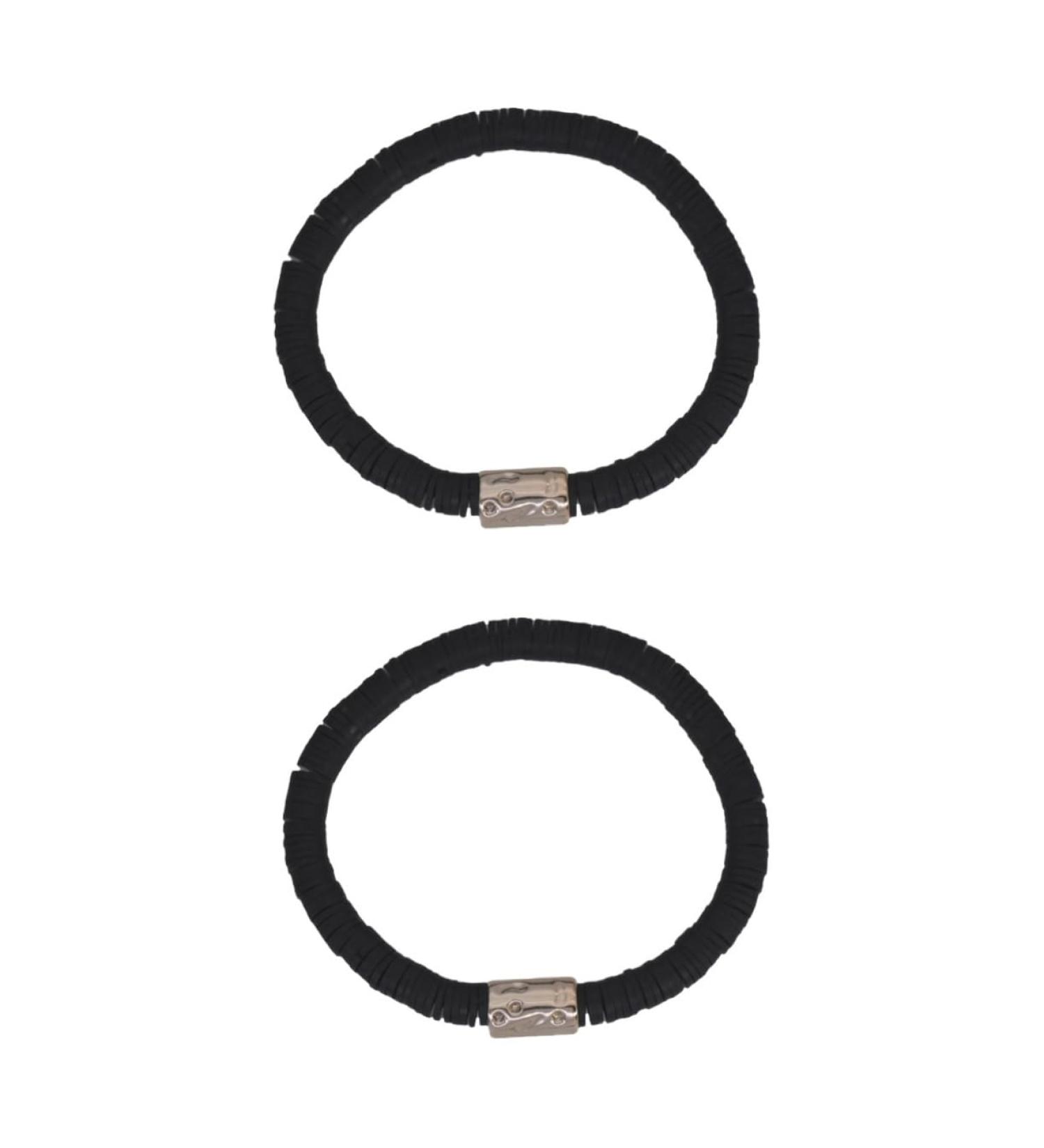 TENDYCOCO 3pcs Clay Bracelet Polymer Clay Manual Jewelry 18X0.6cmx2pcs Blackx2pcs - Buy Online on GoSupps.com