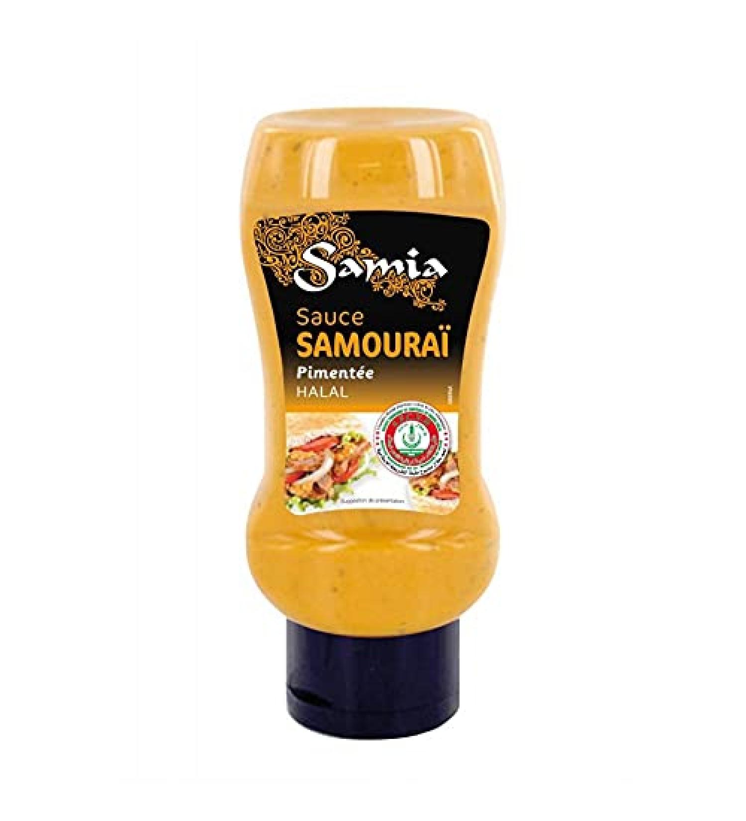  SAMIA SAMIA - Halal Samurai Sauce 350ml - Pack of 4 - Free Delivery - Buy Online on GoSupps.com