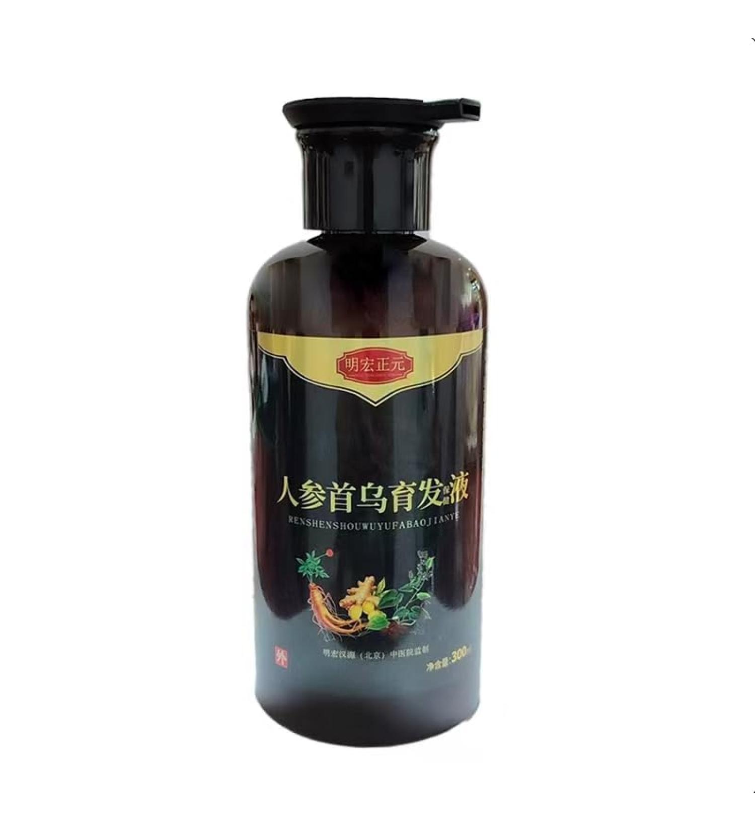 OAK Ginseng & Fo-Ti Hair Growth Shampoo | Works in 8 weeks against hair loss up to +5988 hairs | Multi-action also as a shower gel and cleanser | Formula