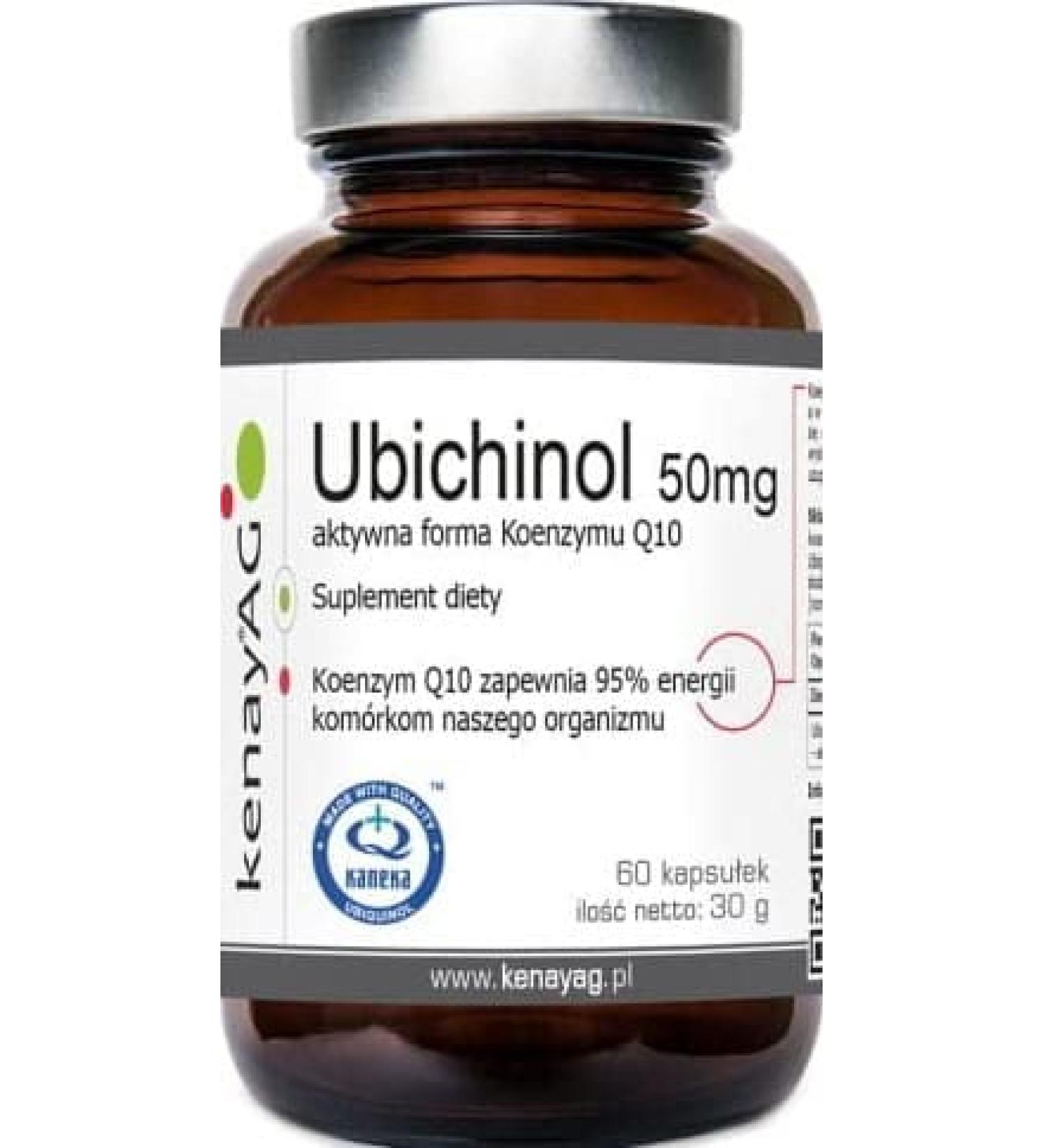 kenayAG Ubiquinol coenzyme Q10 50 mg 60 capsules kenayAG