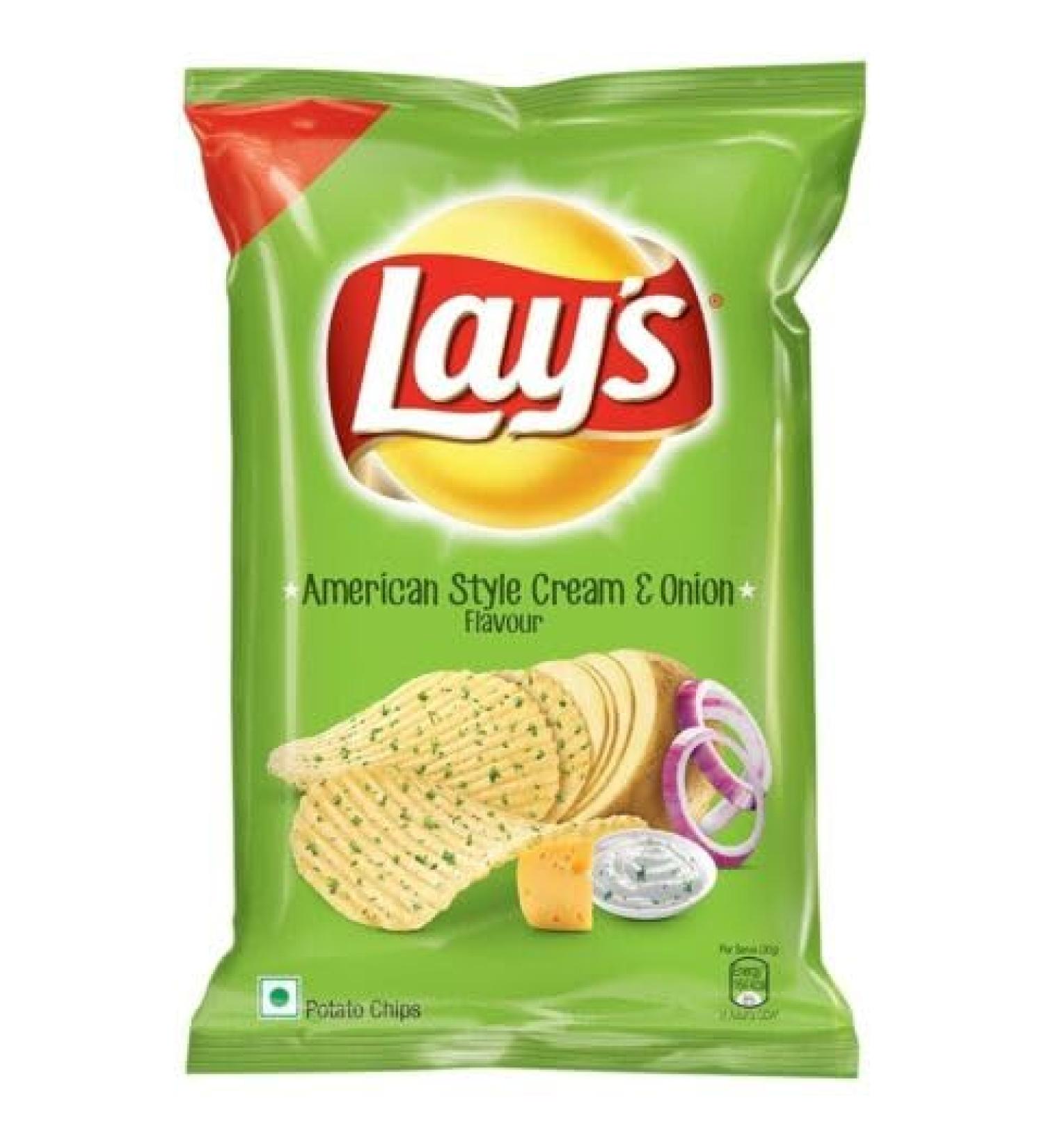 Lays all flavour fast dispatch (American cream & Onion style 6)