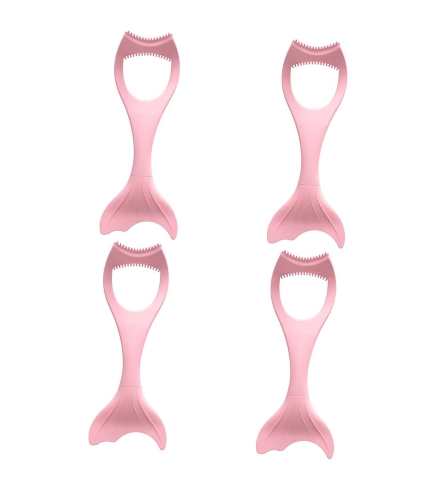 Housoutil 4pcs Eyelash Winged Comb Professional Tips Bowl Cosmetic Wear-resistant Protection Women Shape Up 15X5.7CMx4pcs Pinkx4pcs - Buy Online on GoSupps.com
