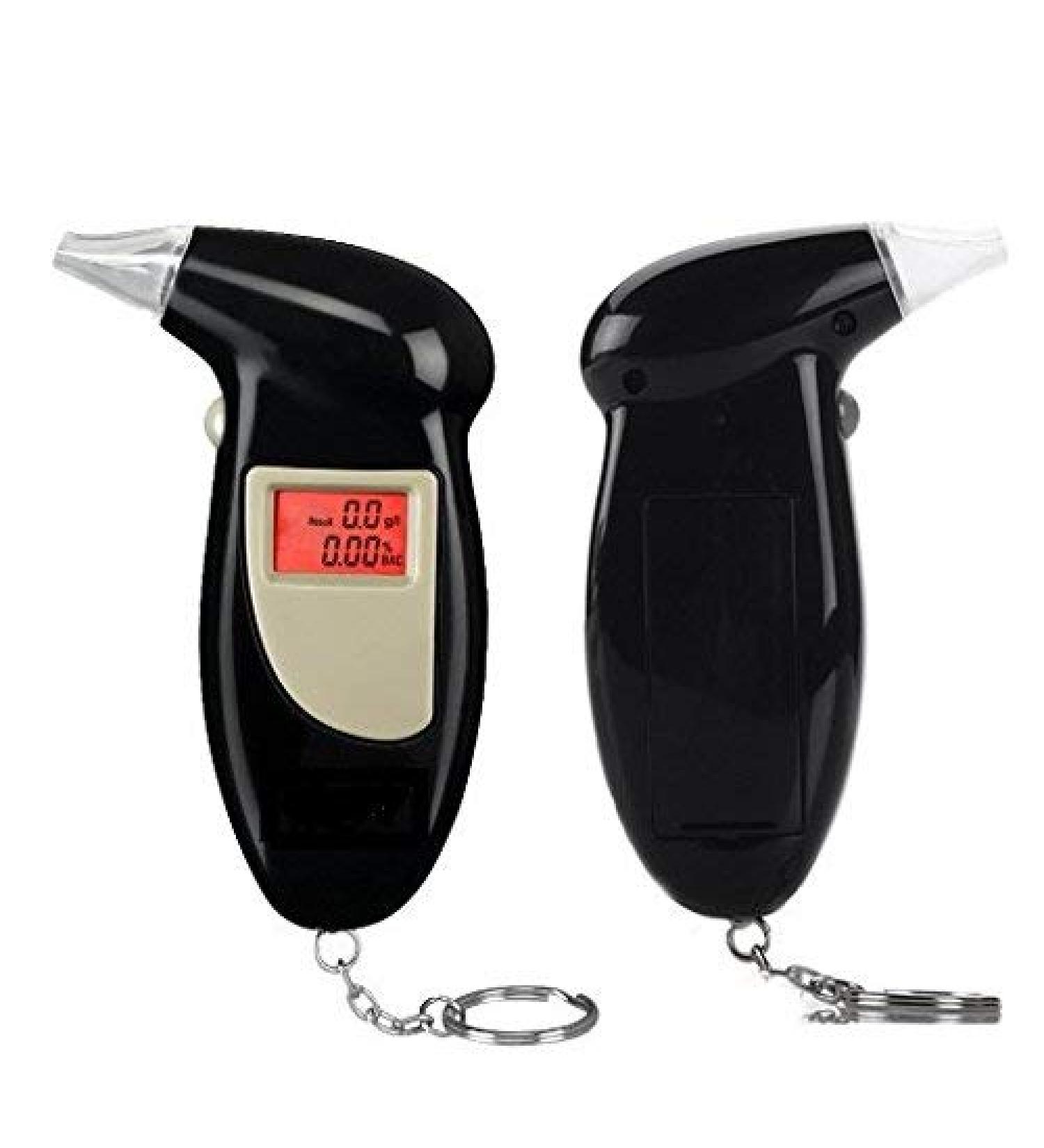 2018 Professional Alcohol Breathalyzer Keychain with LCD Screen - Breath Tester Analyzer Detector for Accurate Results - Buy Online on GoSupps.com