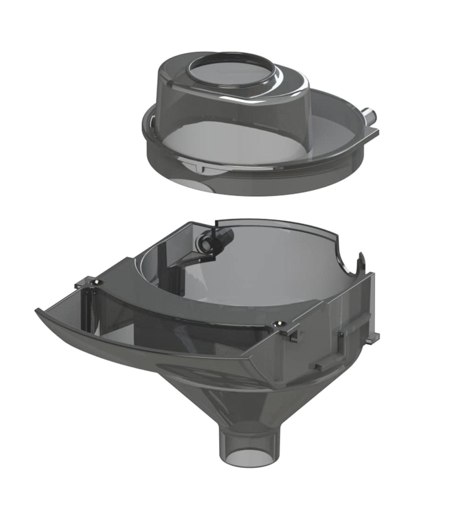 Baby Brezza Formula Pro Advanced Replacement Funnel & Cover Grey - Buy Online on GoSupps.com