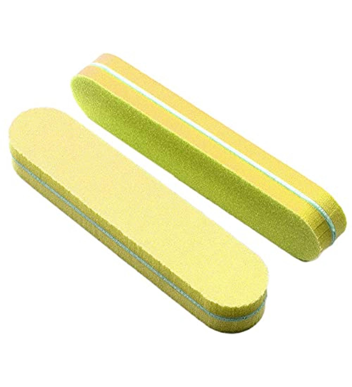 MABSSI 20 Pieces Buffer Block Buffer for Acrylic Nail Art Kit Manicure Tools Yellow - Buy Online on GoSupps.com