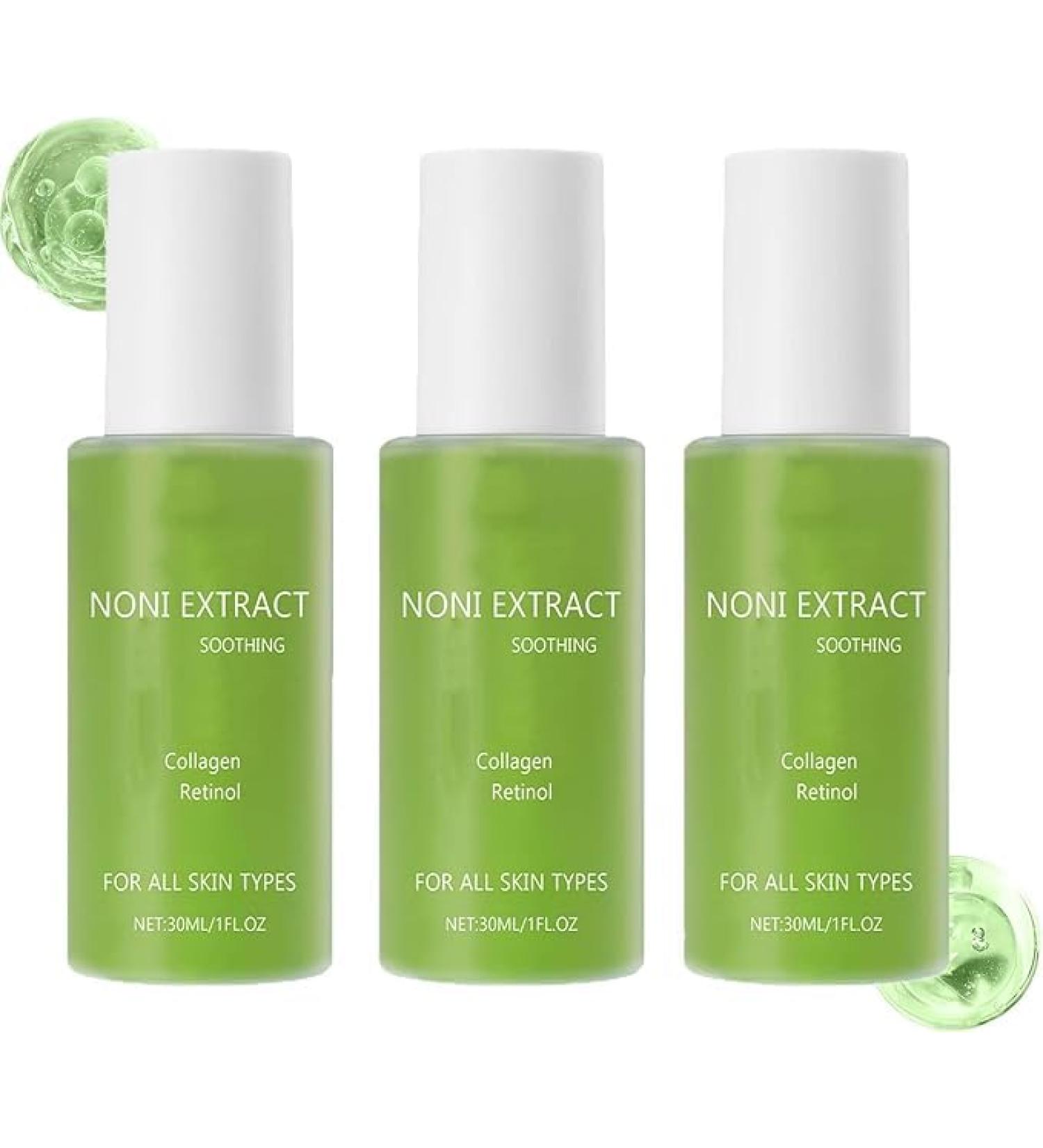  1/2/3Pcs Noni Fruit Serum Noni Extract Facial Serum Noni Energy Ampoule Noni Moisture Balancing Toner Hydrating Serum for All Skin Types 30ML/1FL.OZ (3Count (Pack of 3)) - Buy Online on GoSupps.com