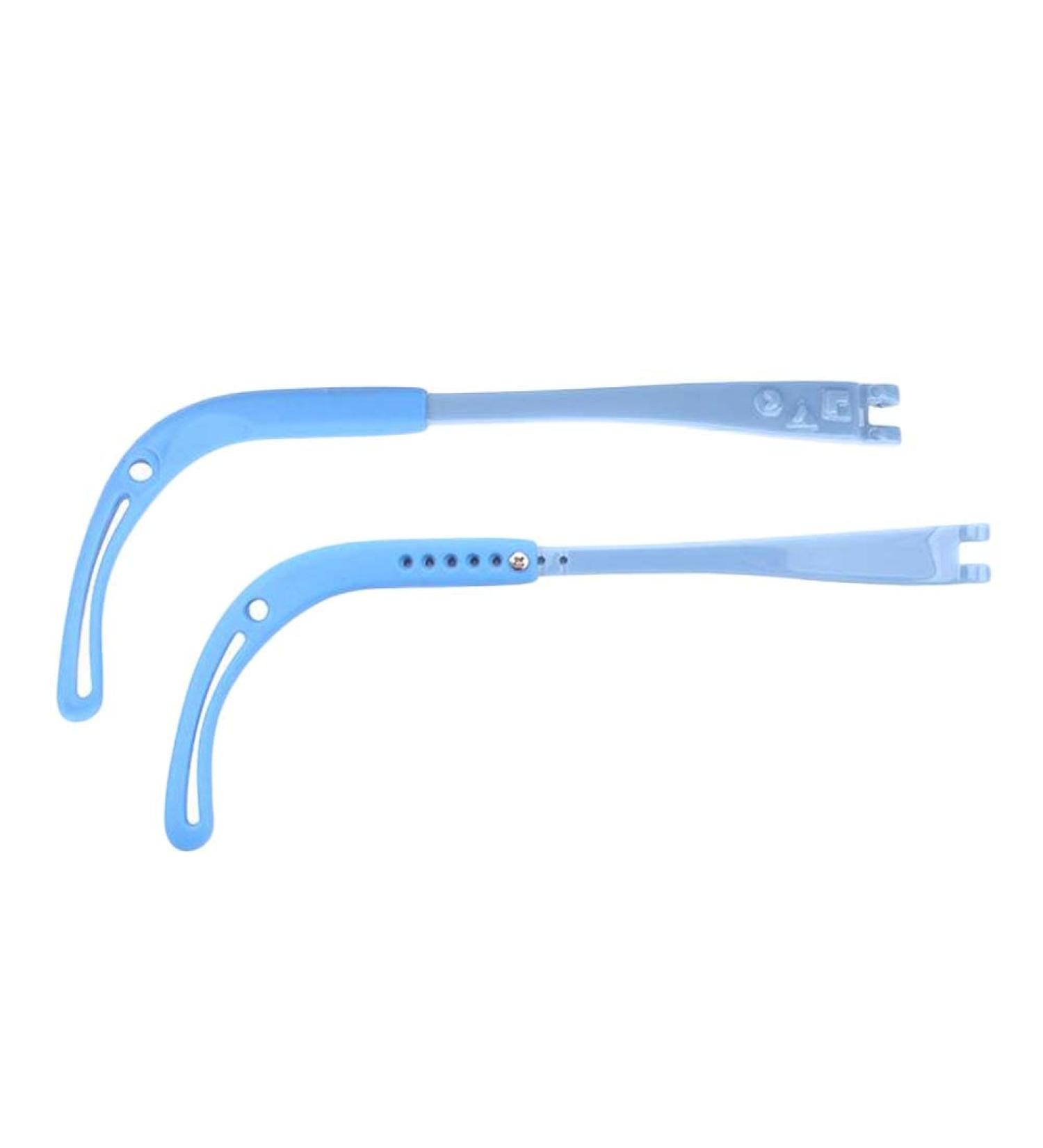 VekkEr Yewear Adjustable Silicone Eyeglass Temples for Kids - Blue Eyeglass Accessories & Repair Parts - Buy Online on GoSupps.com