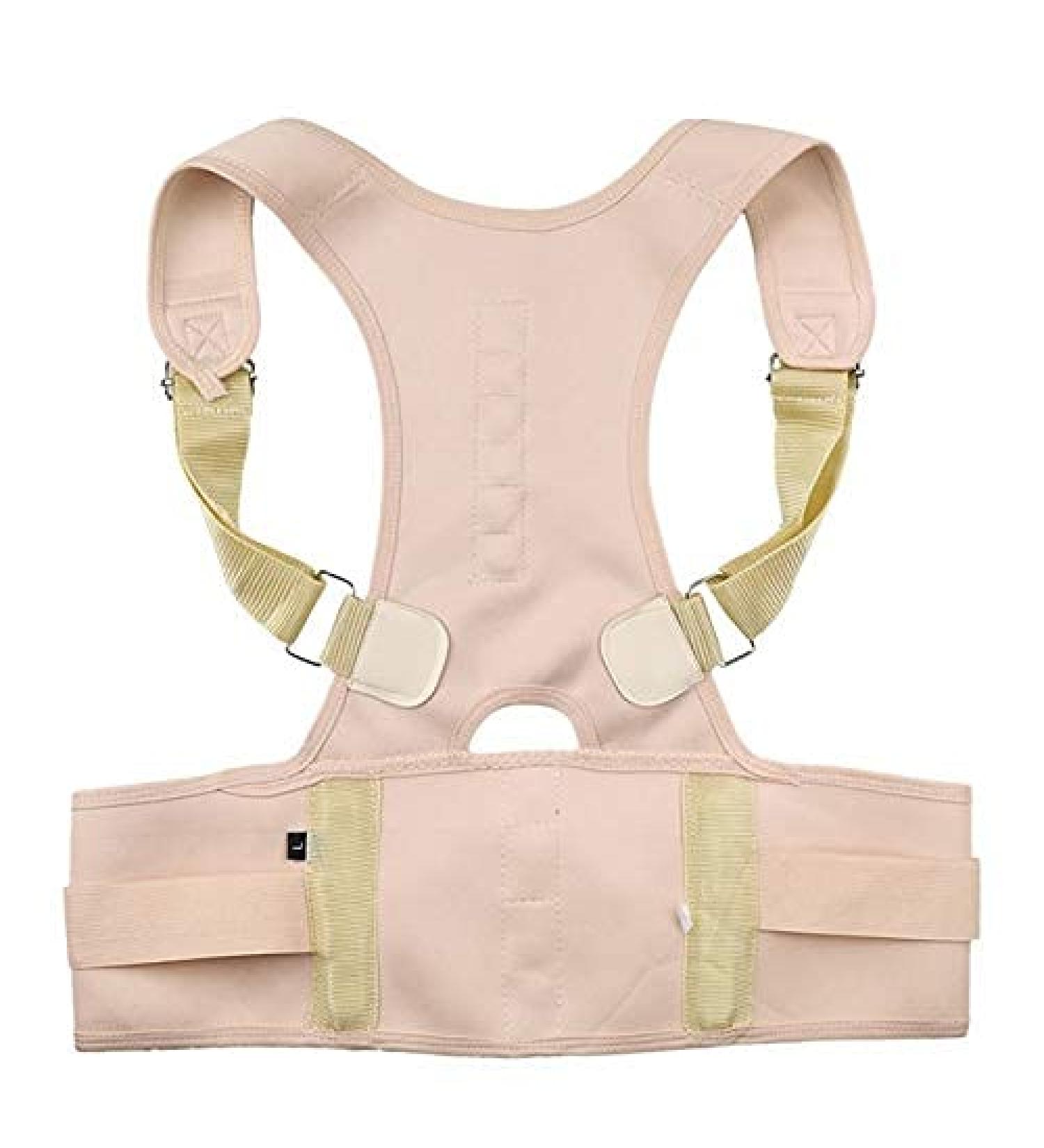 Posture Corrector Rug Posture Woman Chest CorrectorBack Brace Spine Support Belt Posture CorrectorWoman Back Straightener Back Brace (Black L) Better life Beige S - Buy Online on GoSupps.com