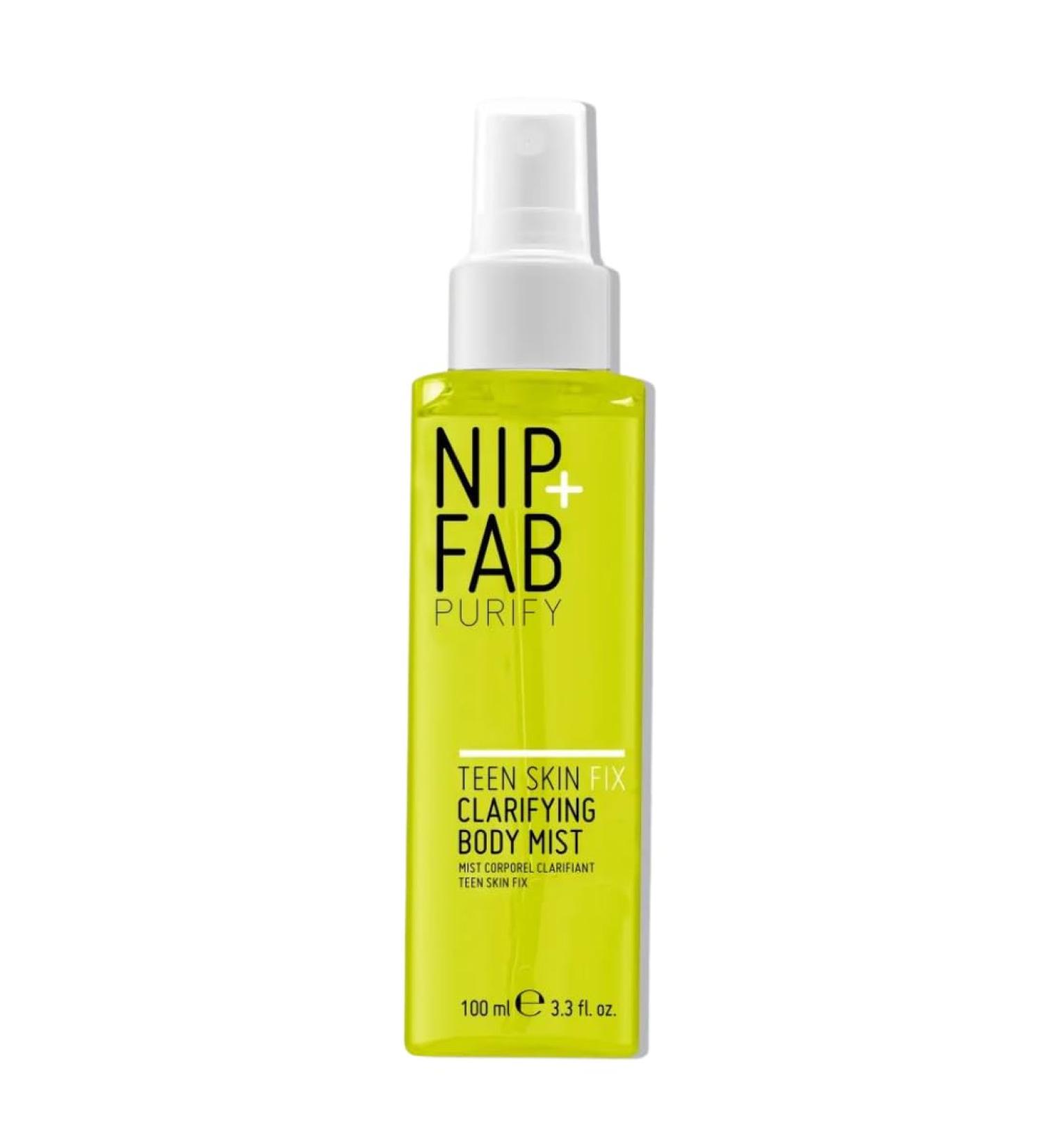 Nip+Fab Teen Skin Fix Clarifying Body Mist with Salicylic Acid & Witch Hazel 3.38 fl oz - Buy Online on GoSupps.com