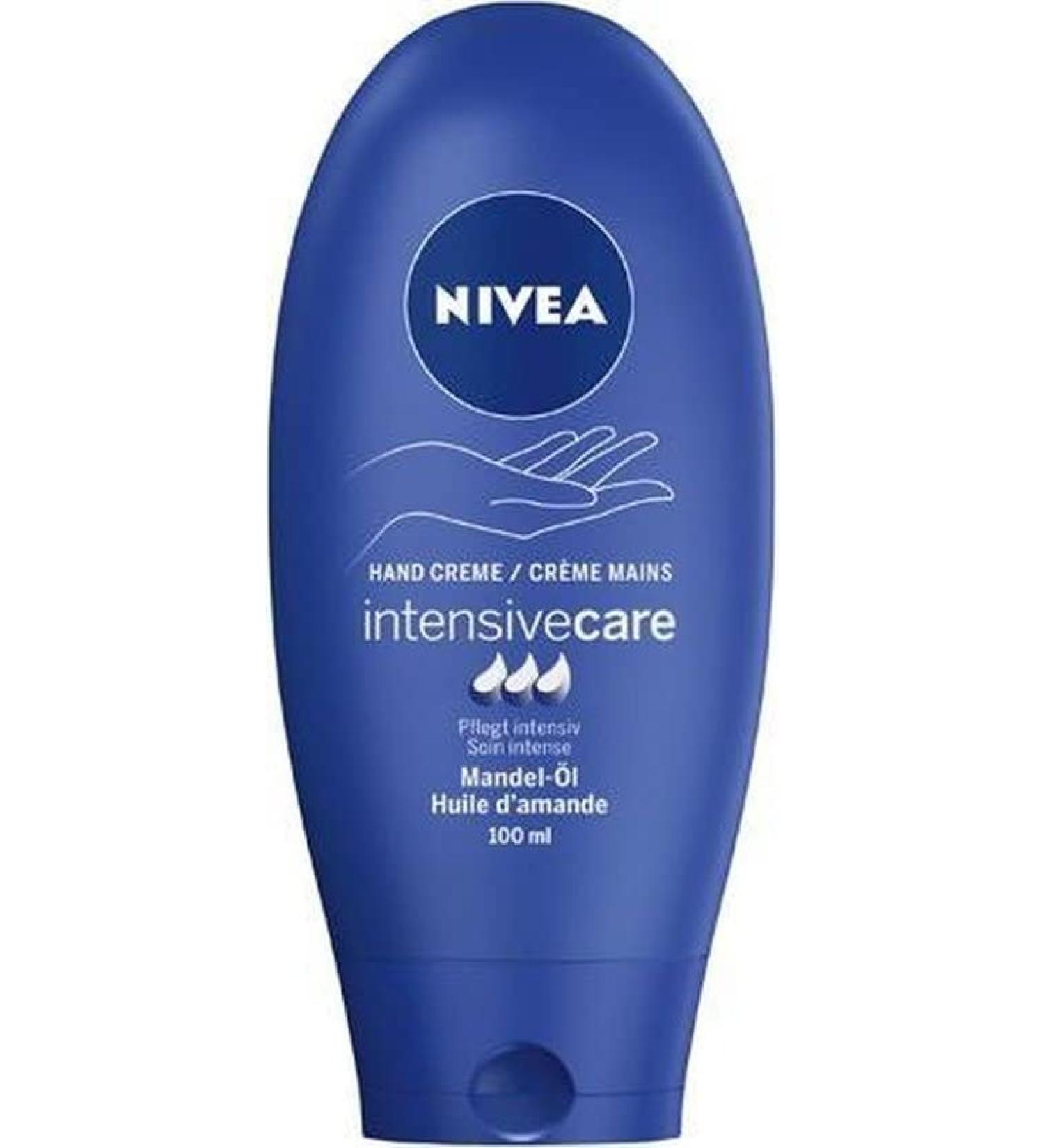 NIVEA Intensive Care Hand Cream 100ml - Original German Formula - Buy Online on GoSupps.com