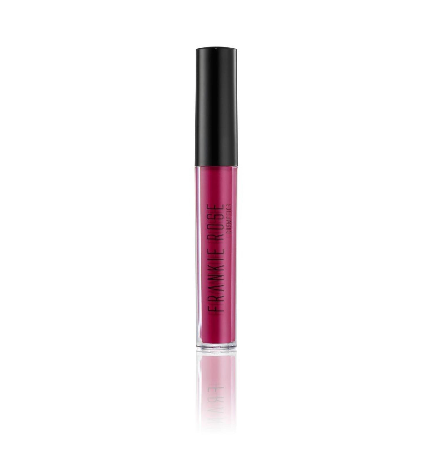 Frankie Rose Cosmetics Lip Gloss | Non-Sticky Formula Long Lasting Lip Gloss Bold Pigment & Hydrating Lip Gloss Crushed Berries Glossy Lip Gloss 20g