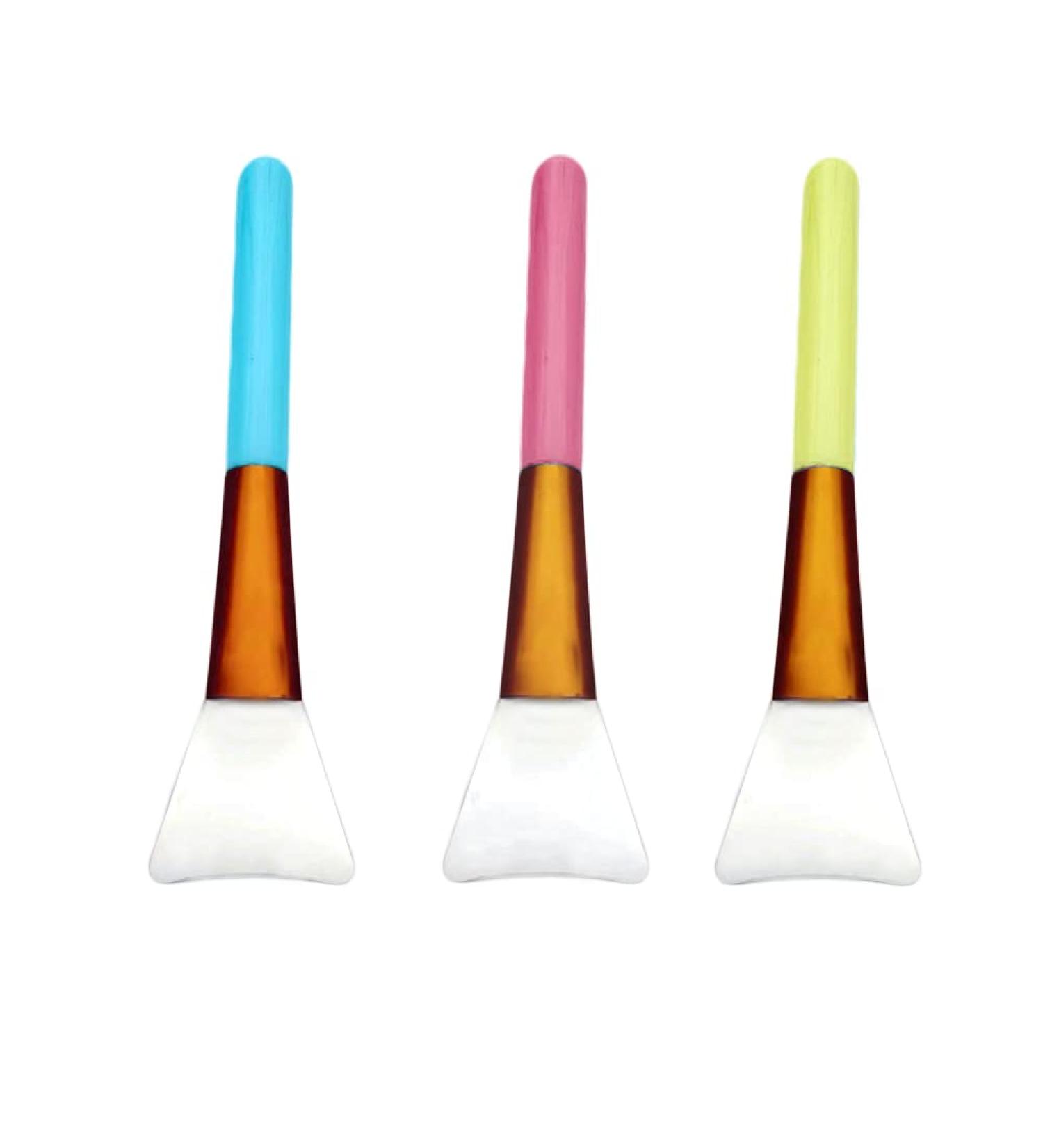 3 PCs Silicone Face Mask Brush Set - Ideal for Facial Masks Eye Masks & DIY Skin Care - Buy Online on GoSupps.com